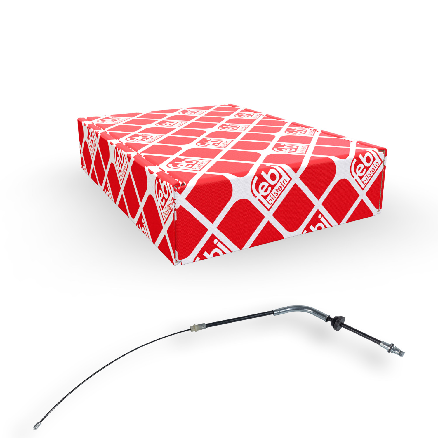 FEBI BILSTEIN Seilzug, Feststellbremse 108965 f&uuml;r FORD FORD MOTOR COMPANY, vorne