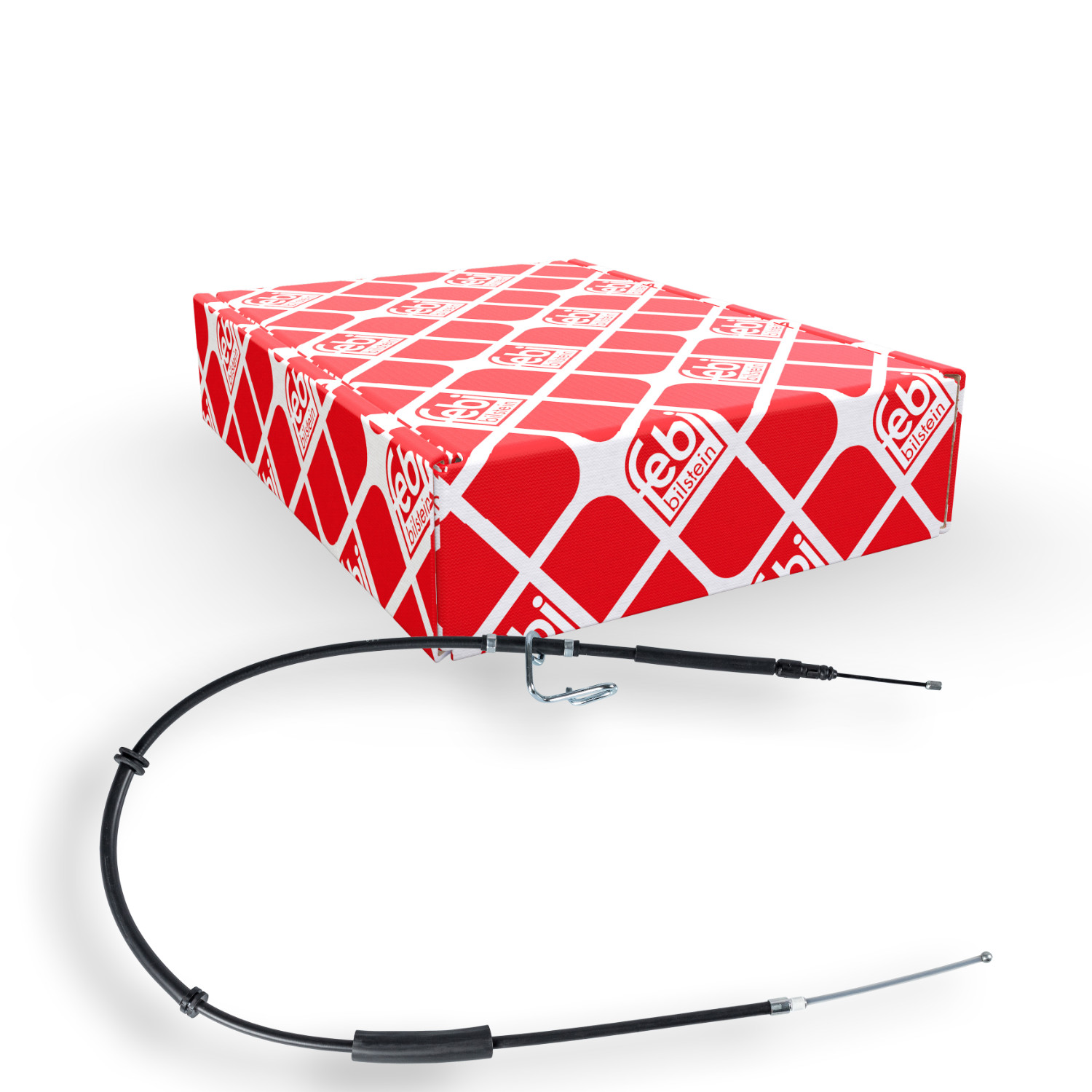 FEBI BILSTEIN Seilzug, Feststellbremse 109237 f&uuml;r LAND ROVER, hinten links