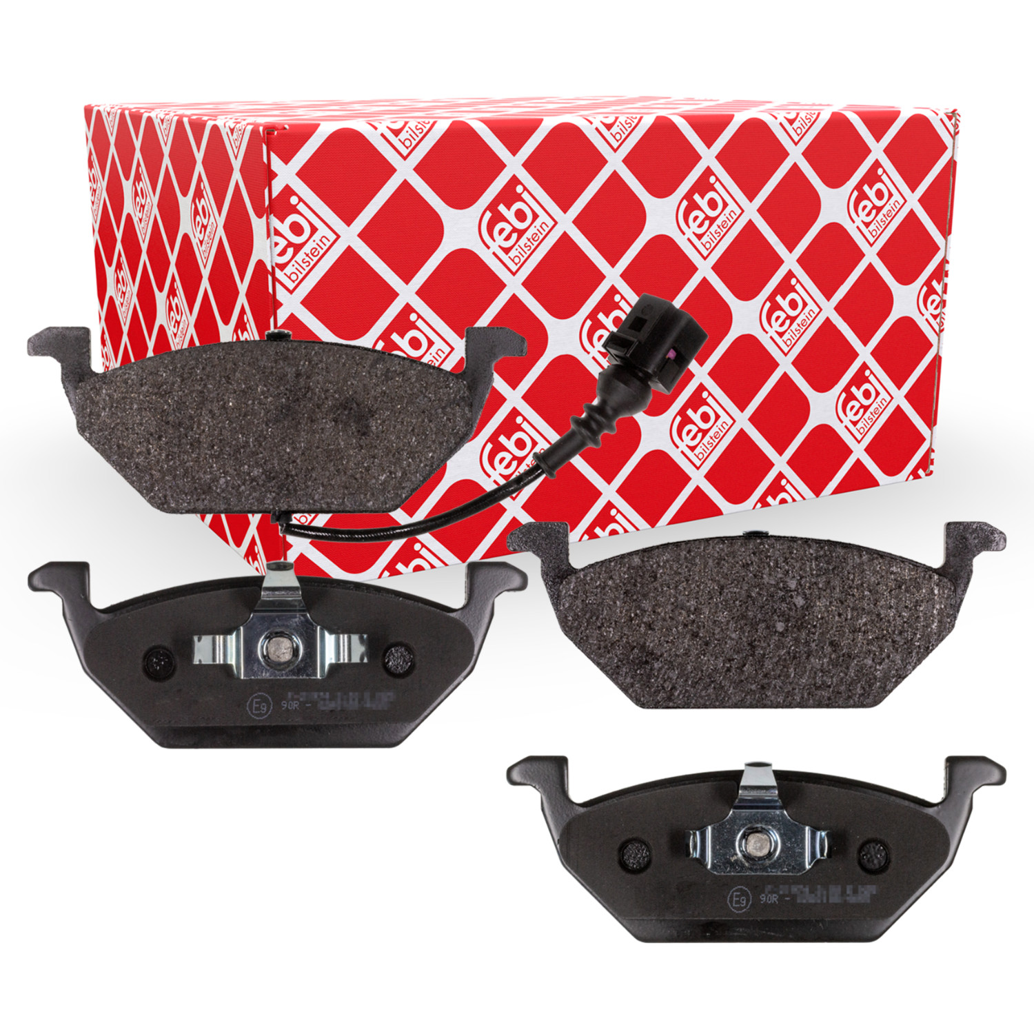 FEBI BILSTEIN Bremsbelagsatz, Scheibenbremse 16446 f&uuml;r AUDI SEAT SKODA VW