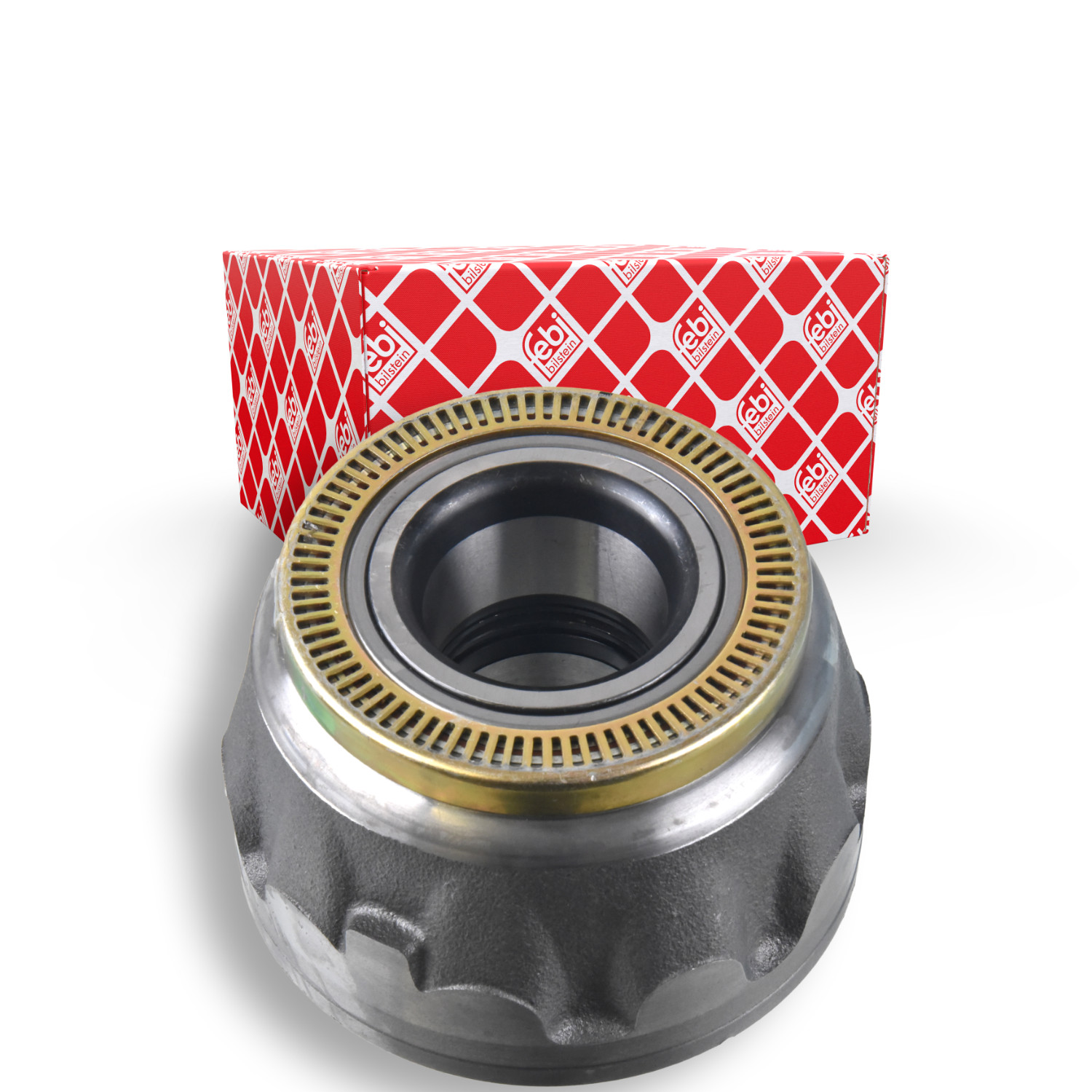 Radnabe FEBI BILSTEIN 174956 f&uuml;r DAF VOLVO RENAULT TRUCKS, Vorderachse links