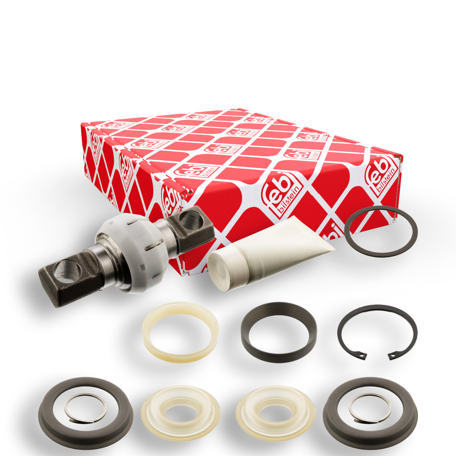 FEBI BILSTEIN Reparatursatz, F&uuml;hrungsstrebe 106774 f&uuml;r MAN, Hinterachse links