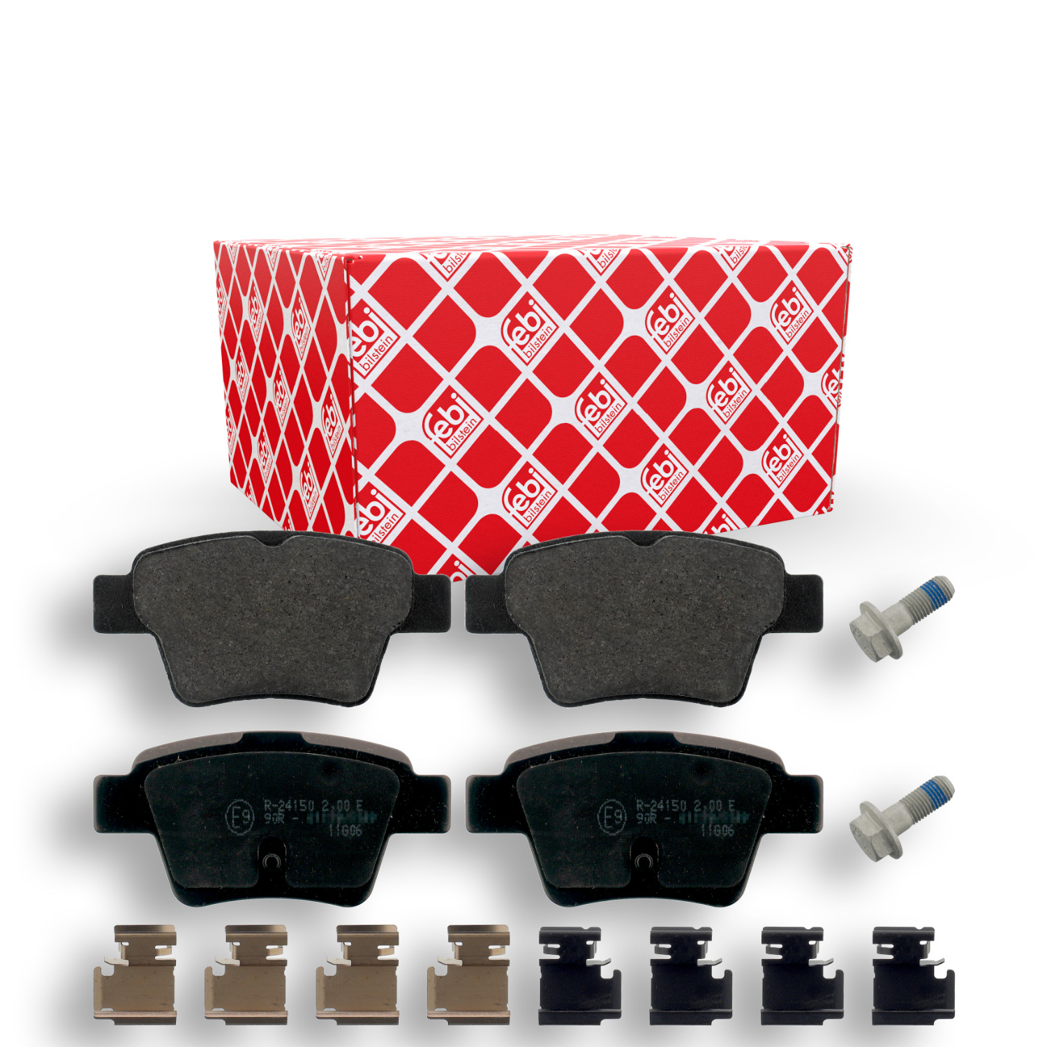 FEBI BILSTEIN Bremsbelagsatz, Scheibenbremse 16813 für CITROËN PEUGEOT