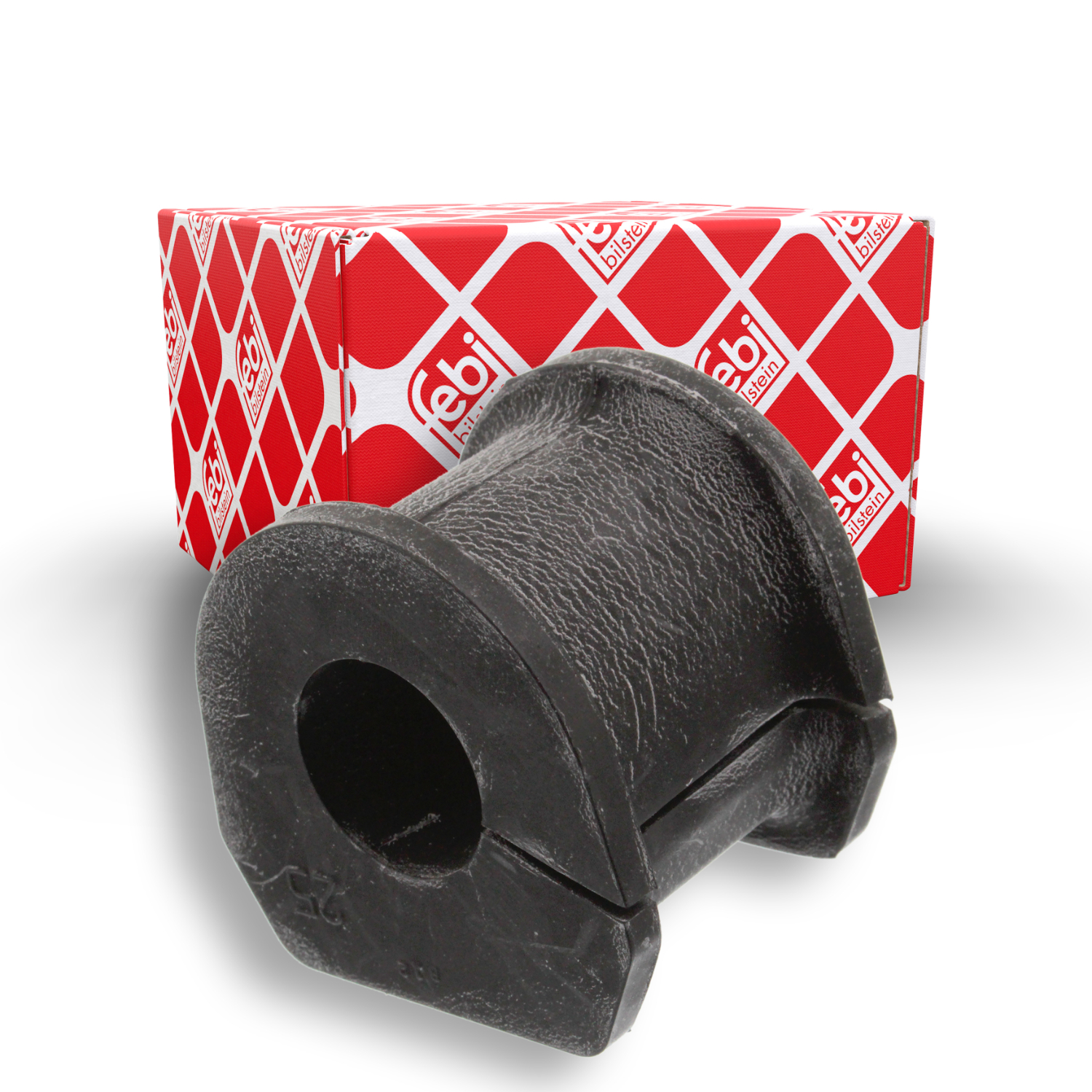 FEBI BILSTEIN Lagerung, Stabilisator 41141 f&uuml;r MITSUBISHI, Vorderachse links