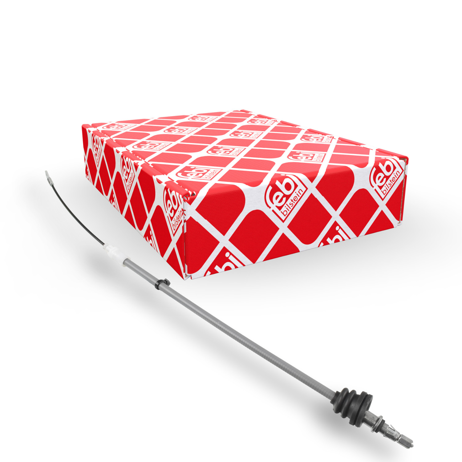 FEBI BILSTEIN Seilzug, Feststellbremse 108957 f&uuml;r OPEL VAUXHALL, vorne