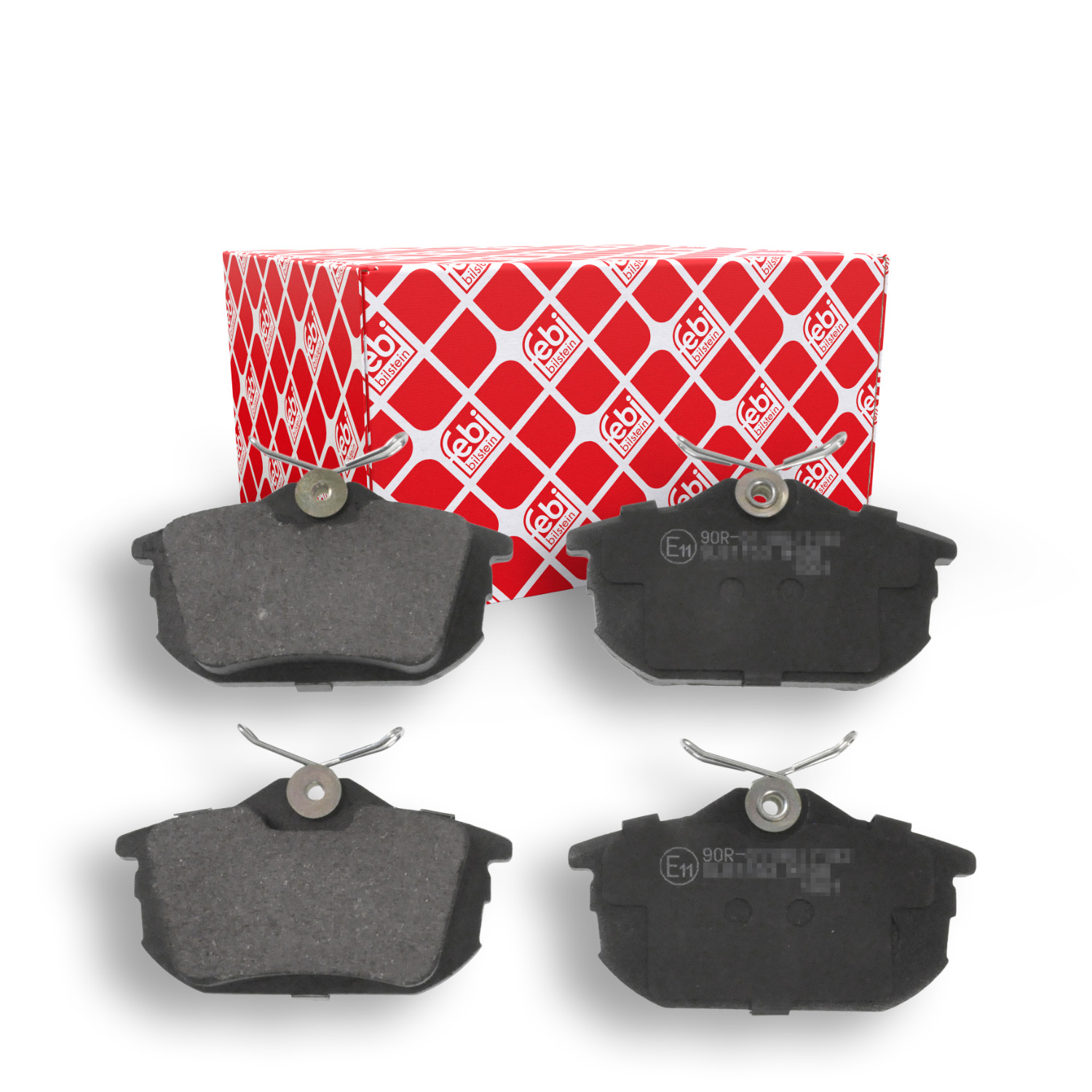FEBI BILSTEIN Bremsbelagsatz, Scheibenbremse 16207 für MITSUBISHI VOLVO PROTON