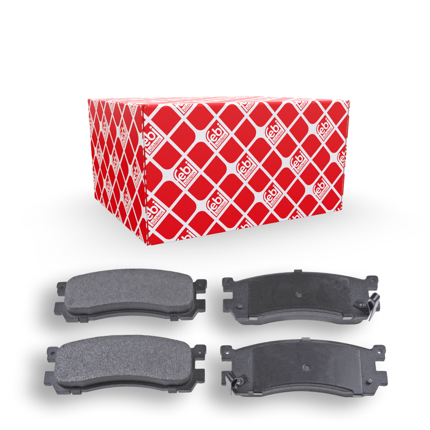 FEBI BILSTEIN Bremsbelagsatz, Scheibenbremse 170860 für MAZDA, Hinterachse