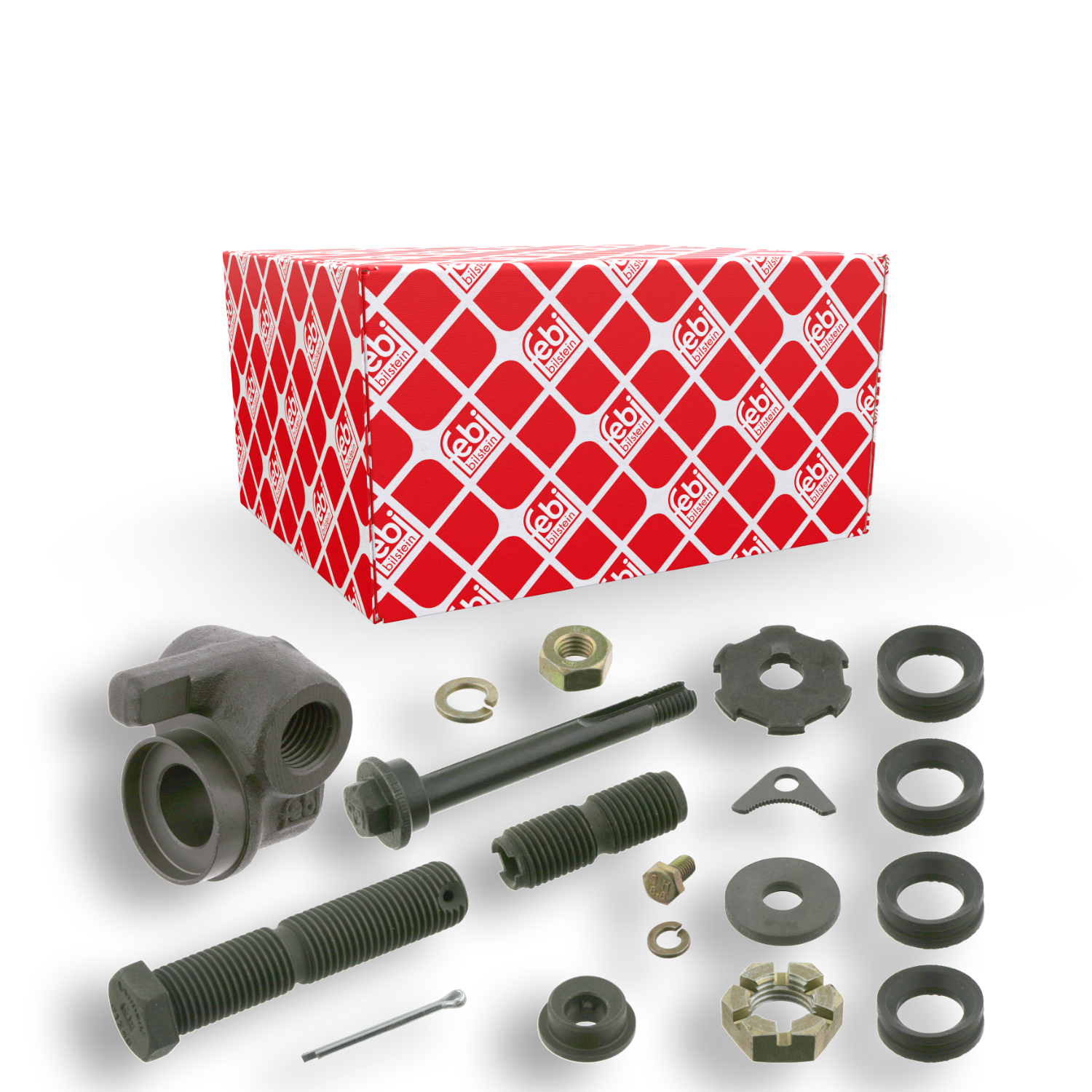 Montagesatz, Lenker FEBI BILSTEIN 01129 f&uuml;r MERCEDES-BENZ, Vorderachse links