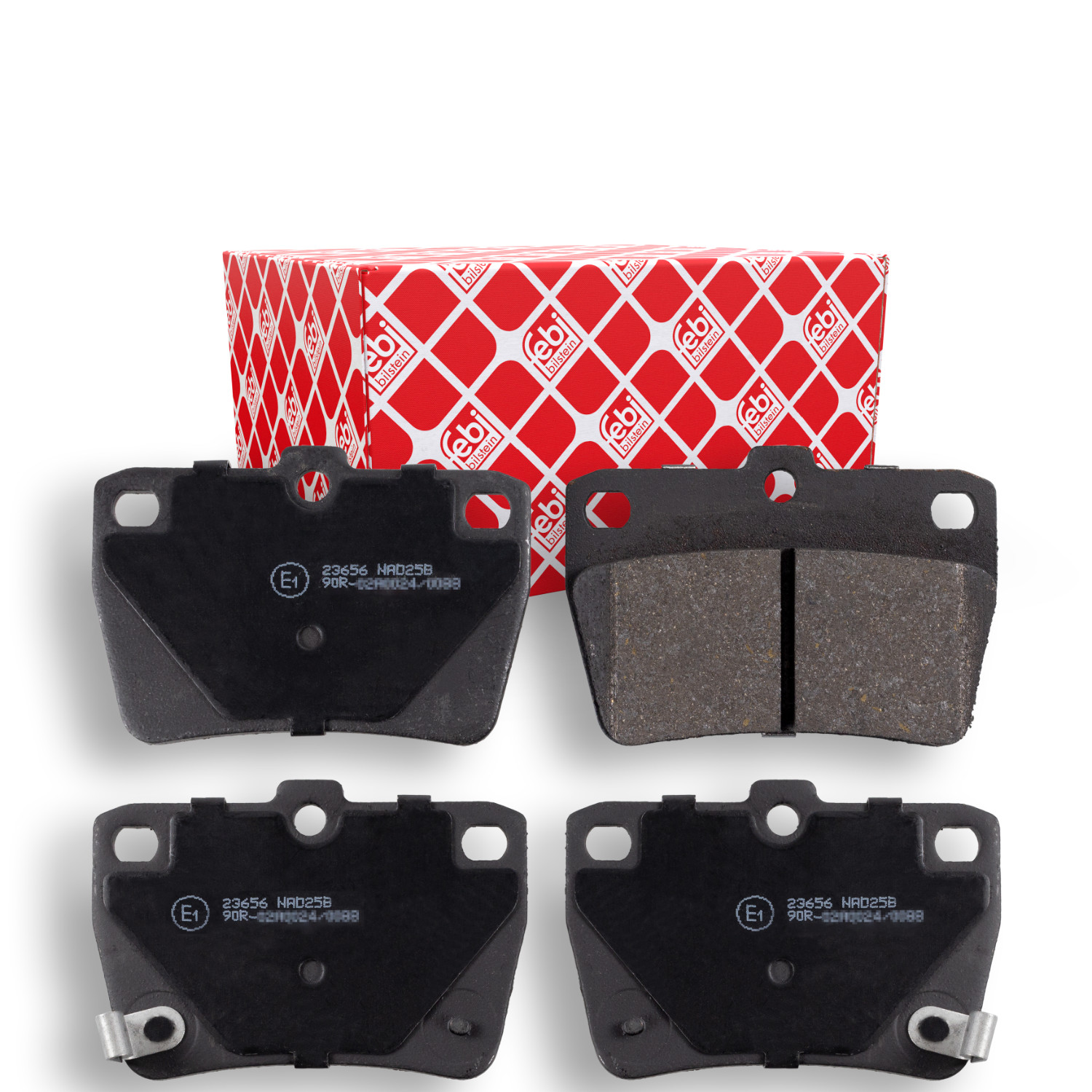 FEBI BILSTEIN Bremsbelagsatz, Scheibenbremse 16723 f&uuml;r TOYOTA CHERY, Hinterachse