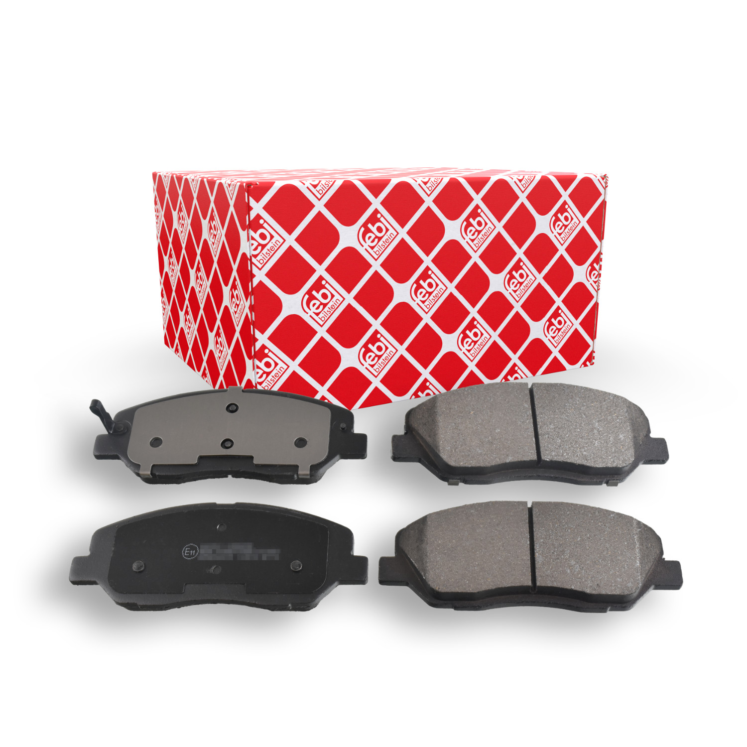 FEBI BILSTEIN Bremsbelagsatz, Scheibenbremse 16667 f&uuml;r HYUNDAI KIA, Vorderachse