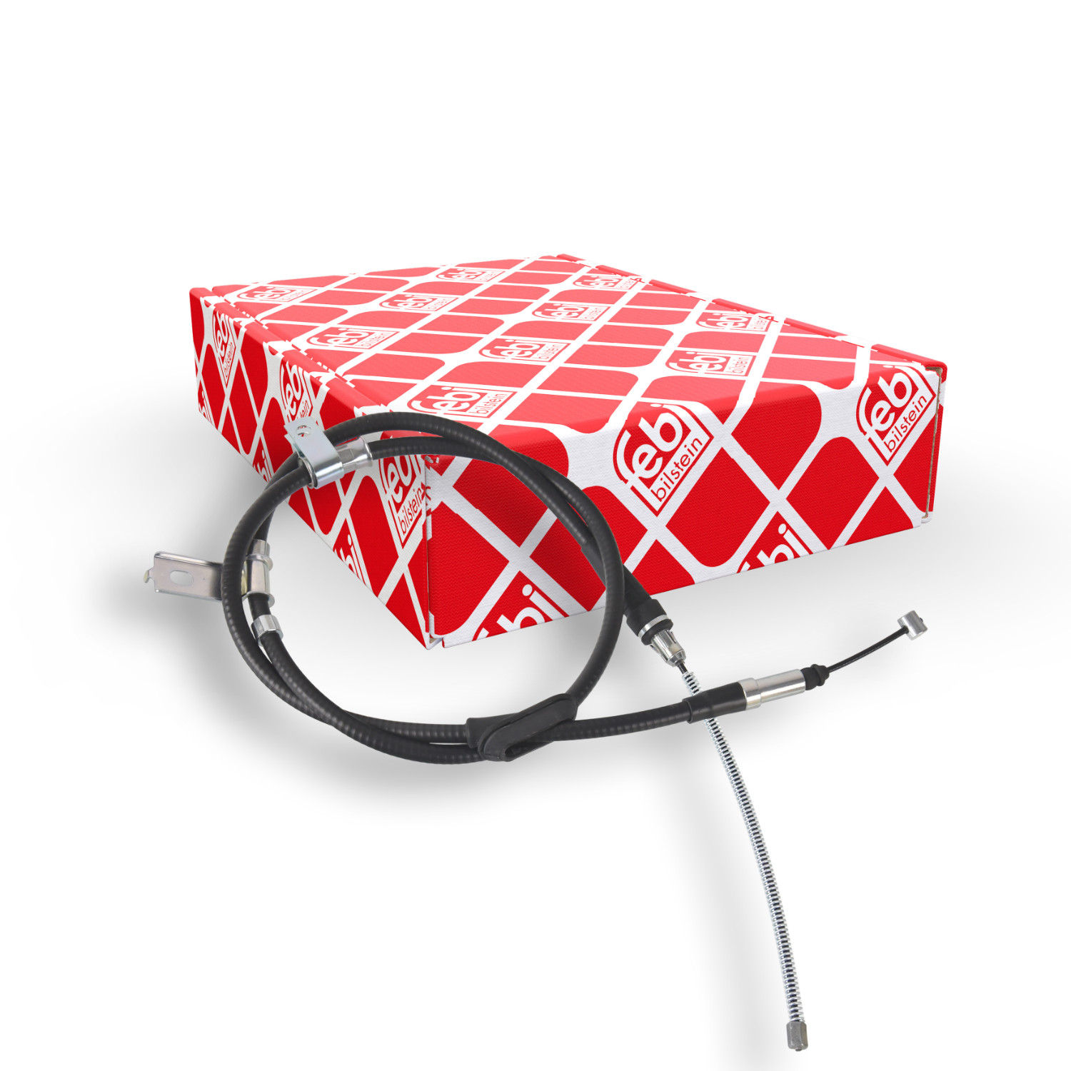 FEBI BILSTEIN Seilzug, Feststellbremse 170486 f&uuml;r LAND ROVER, hinten rechts