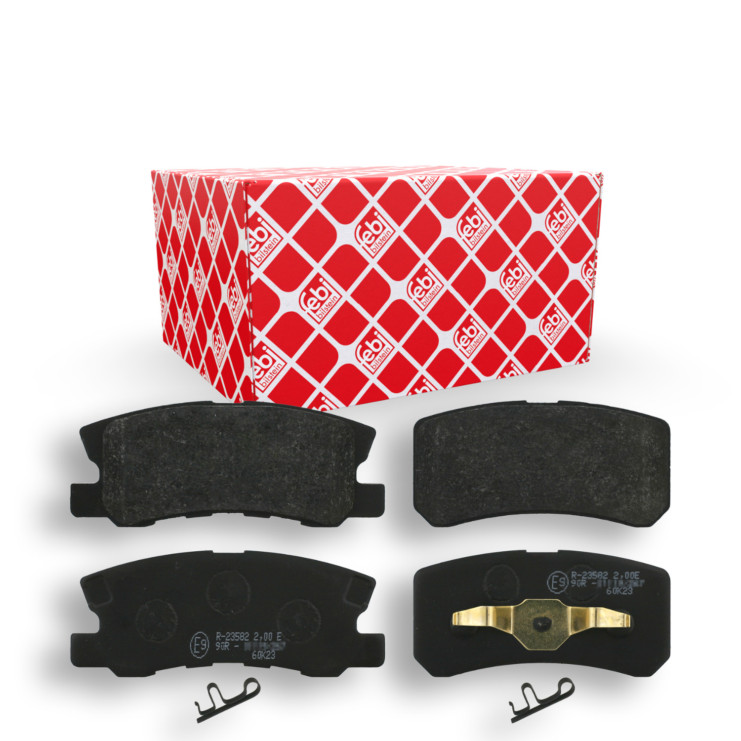 FEBI BILSTEIN Bremsbelagsatz, Scheibenbremse 16583 f&uuml;r CHRYSLER CITRO&Euml;N DODGE