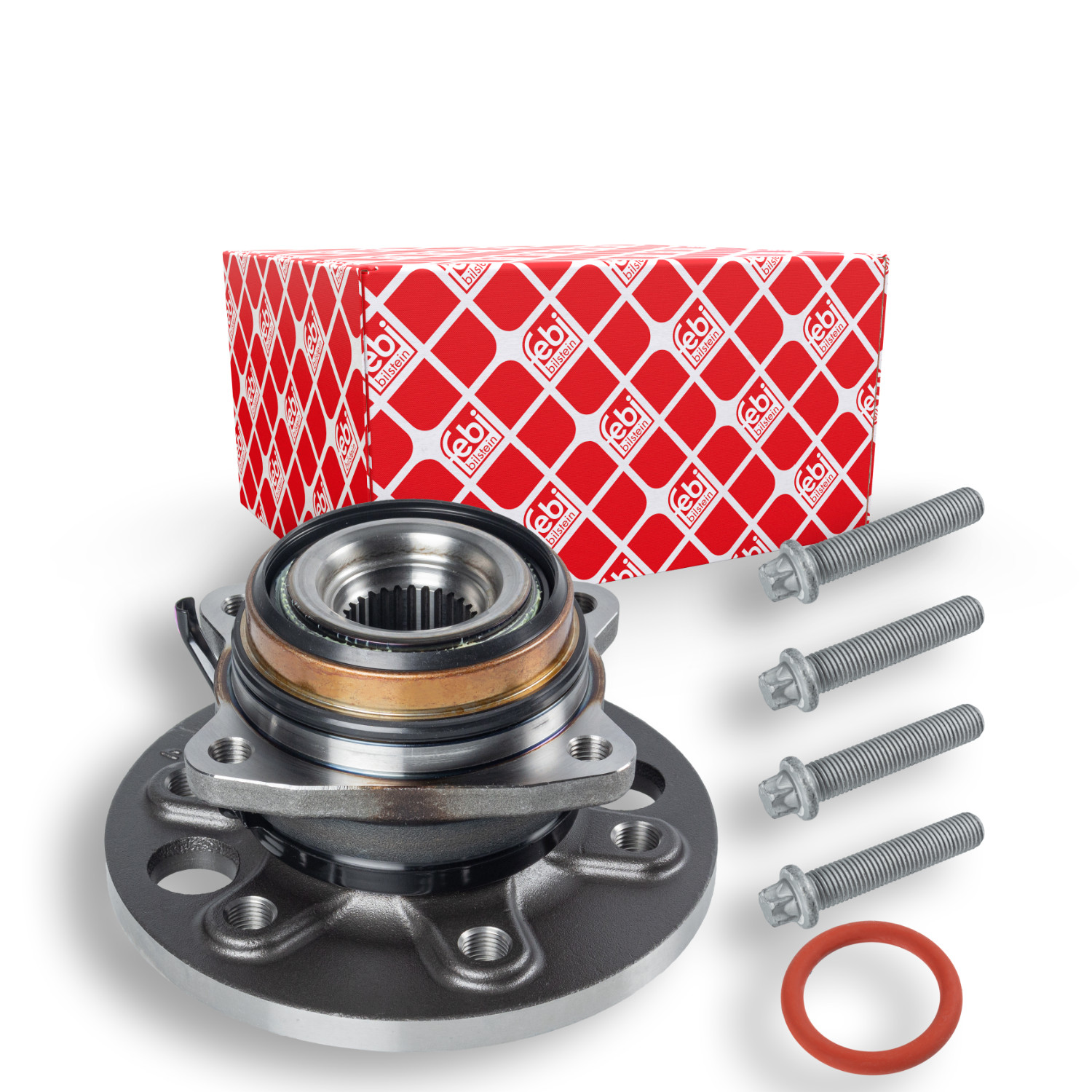 FEBI BILSTEIN Radlagersatz 44689 f&uuml;r MERCEDES-BENZ VW, Hinterachse beidseitig