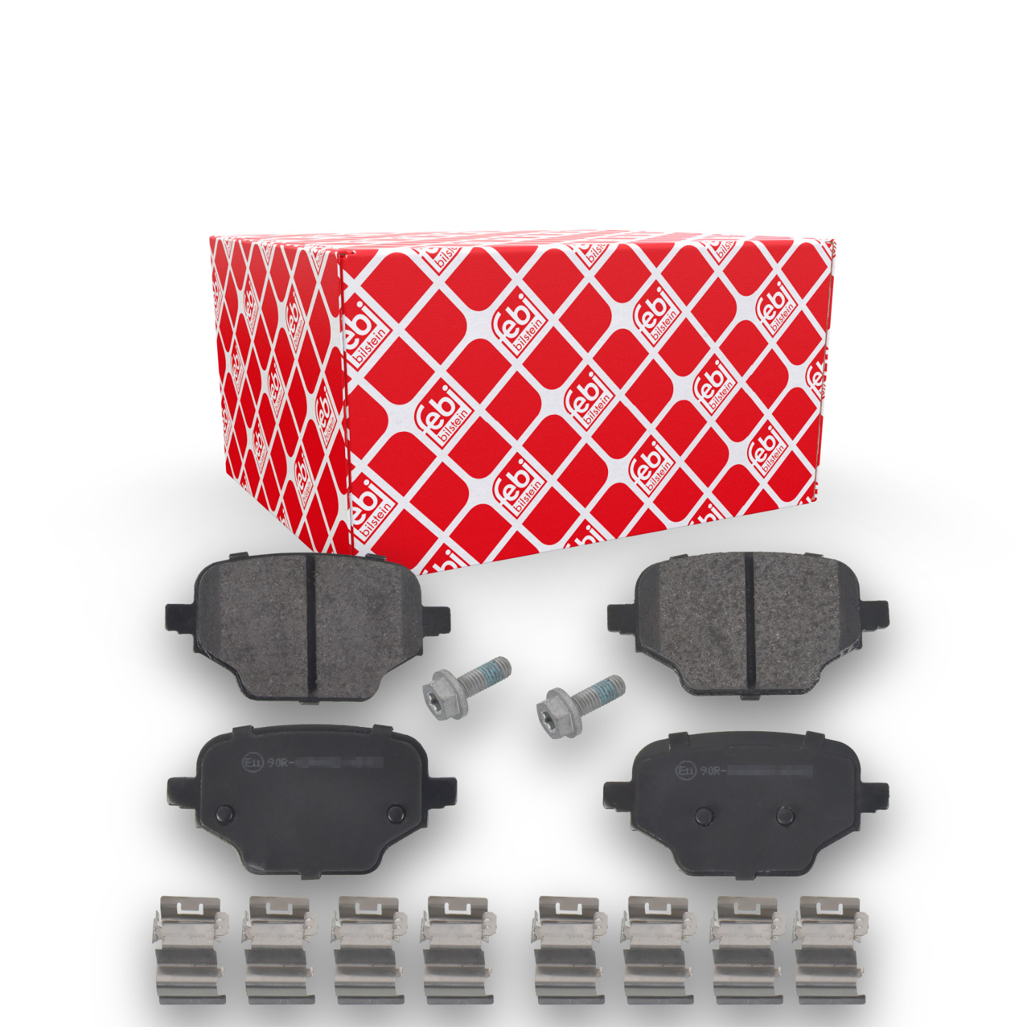 FEBI BILSTEIN Bremsbelagsatz, Scheibenbremse 171002 f&uuml;r CITRO&Euml;N OPEL PEUGEOT