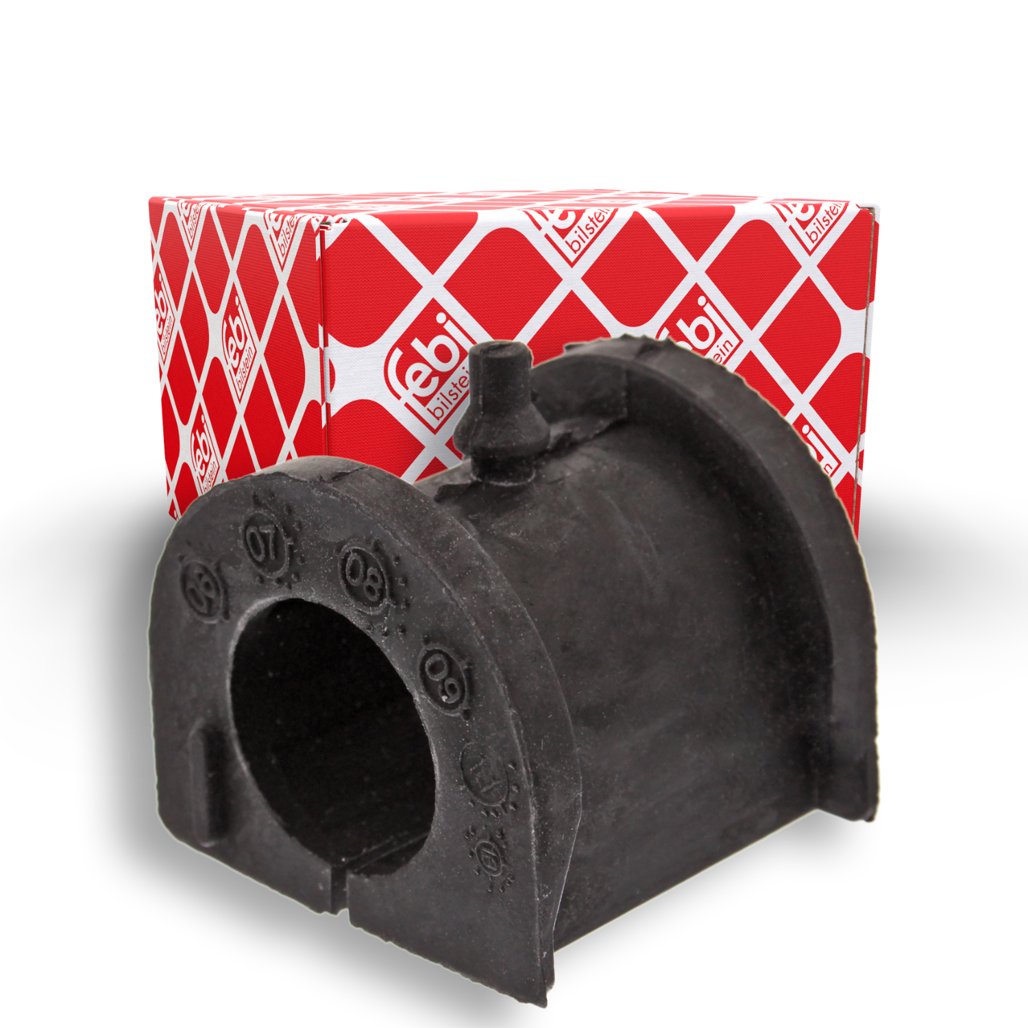 FEBI BILSTEIN Lagerung, Stabilisator 41153 f&uuml;r MITSUBISHI, Vorderachse