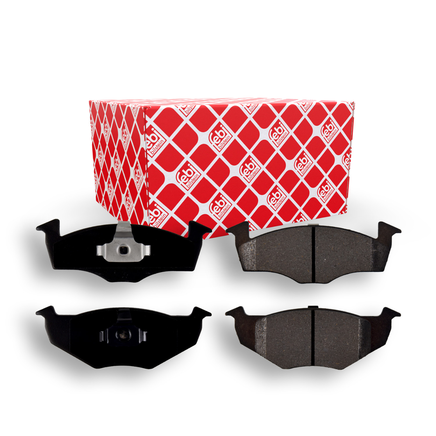 FEBI BILSTEIN Bremsbelagsatz, Scheibenbremse 16072 f&uuml;r SEAT VW, Vorderachse