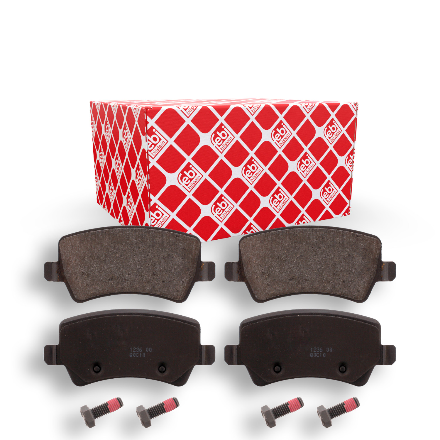 FEBI BILSTEIN Bremsbelagsatz, Scheibenbremse 16625 f&uuml;r FORD VOLVO LAND ROVER