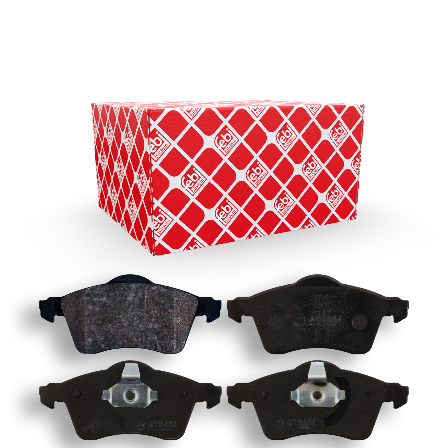FEBI BILSTEIN Bremsbelagsatz, Scheibenbremse 16306 f&uuml;r VW, Vorderachse