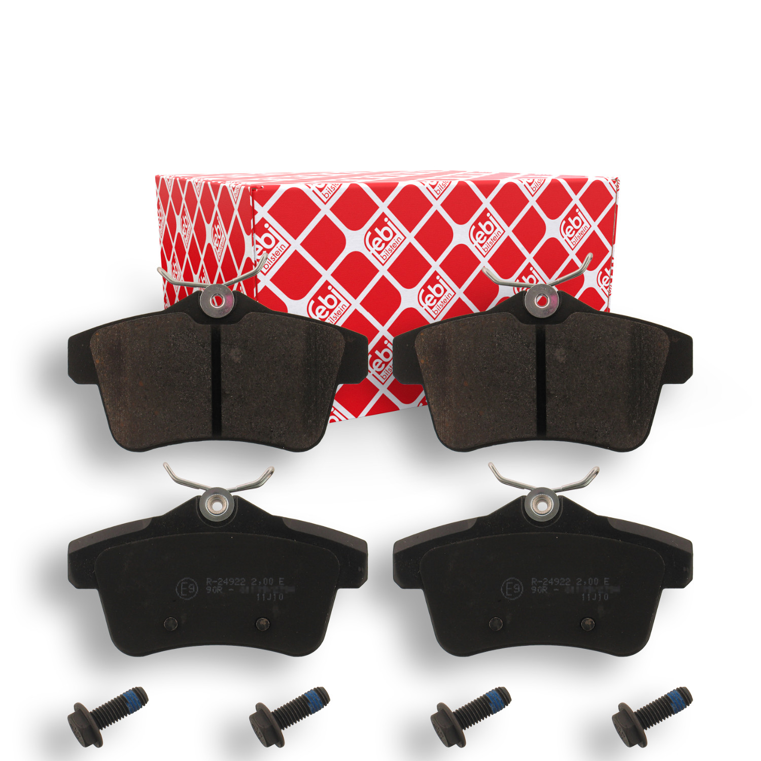 FEBI BILSTEIN Bremsbelagsatz, Scheibenbremse 16833 f&uuml;r CITRO&Euml;N PEUGEOT DS
