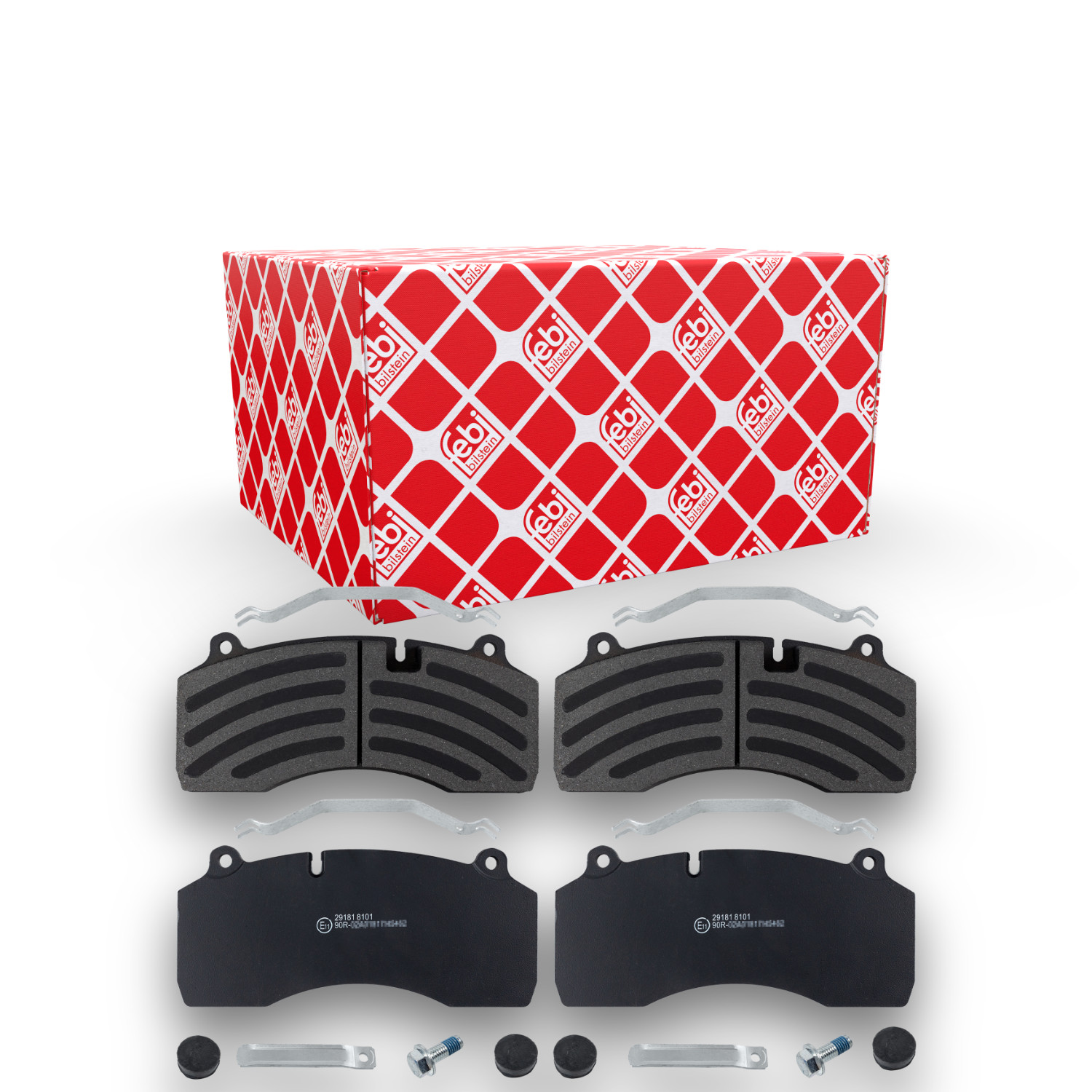 FEBI BILSTEIN Bremsbelagsatz, Scheibenbremse 171245 f&uuml;r VOLVO RENAULT TRUCKS