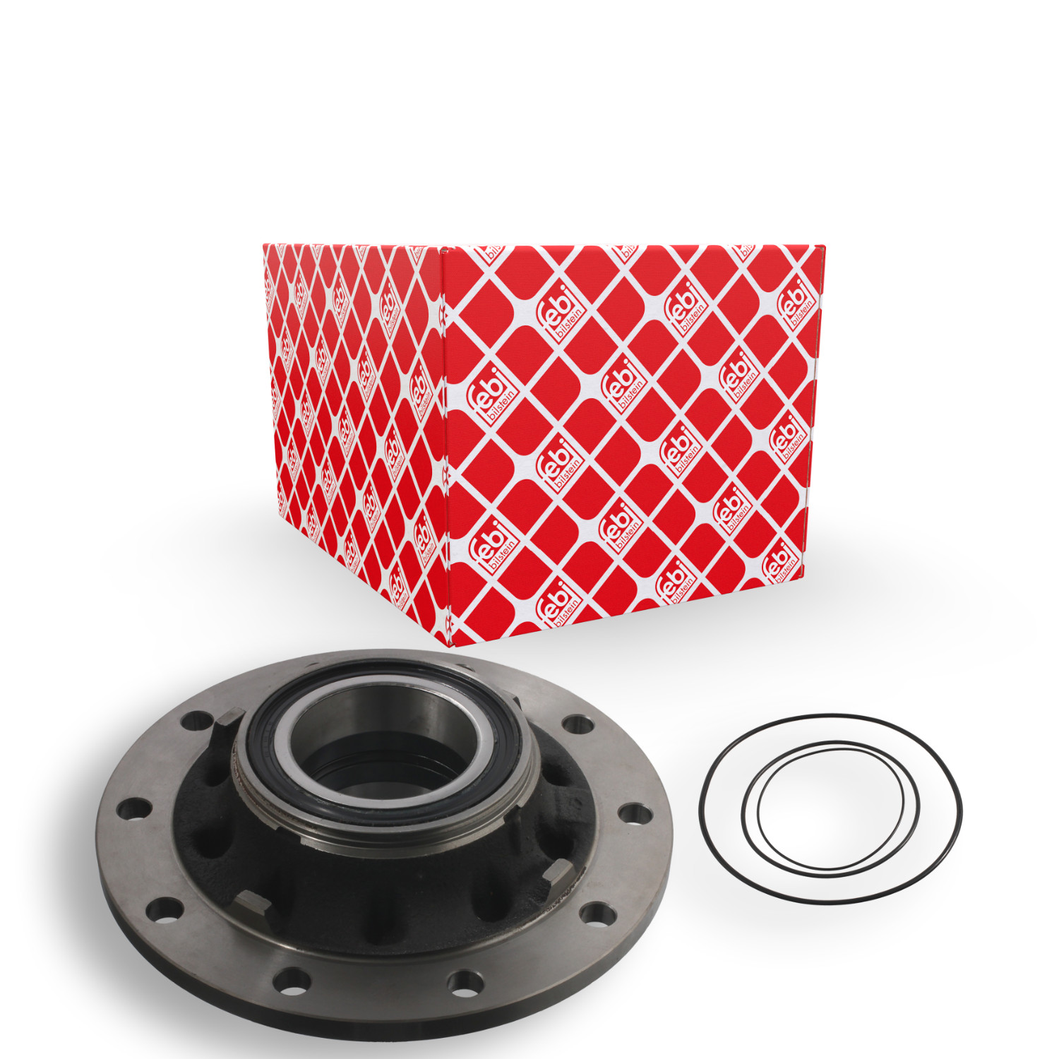 FEBI BILSTEIN Radnabe 35653 f&uuml;r SAF SCHMITZ CARGOBULL, Hinterachse links