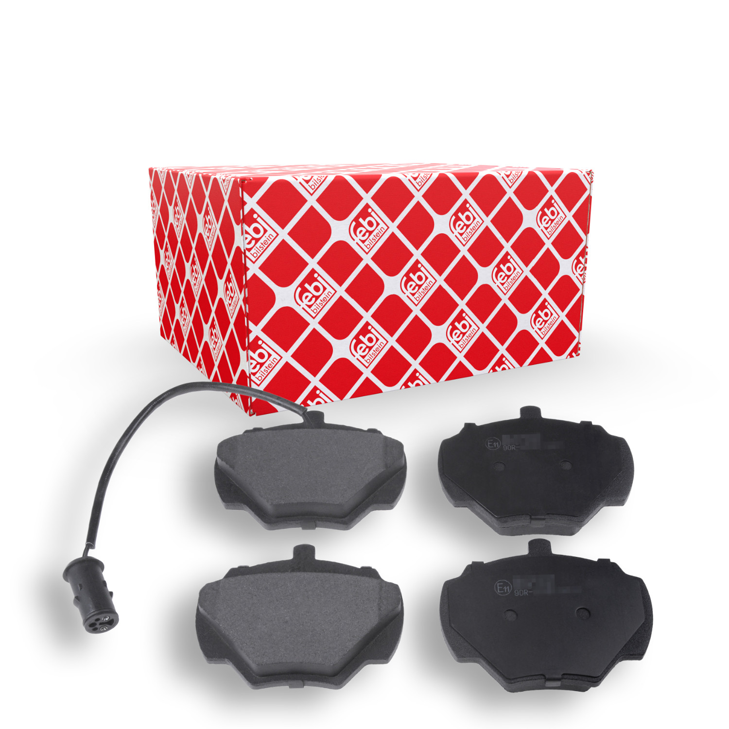 FEBI BILSTEIN Bremsbelagsatz, Scheibenbremse 116116 f&uuml;r LAND ROVER, Hinterachse