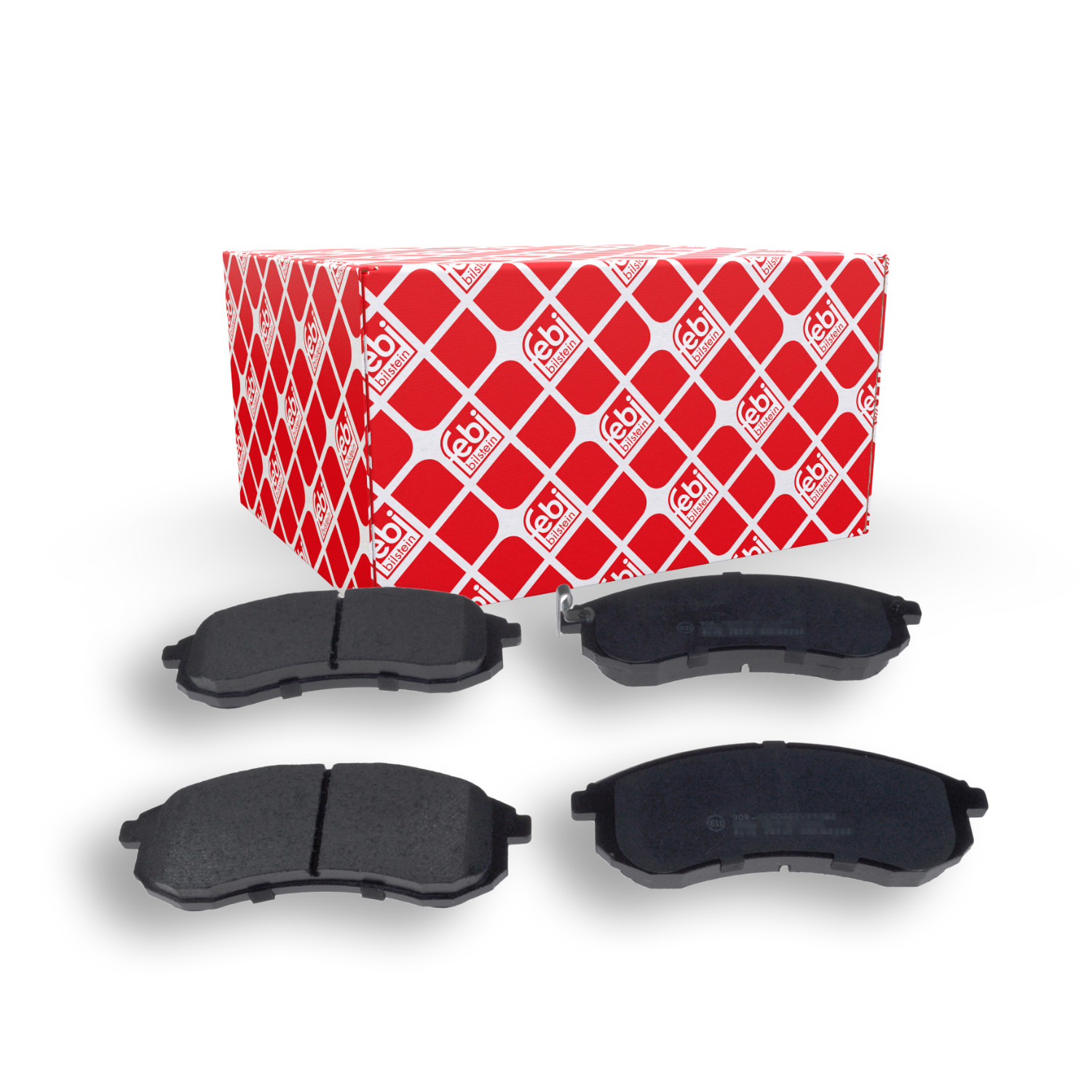 FEBI BILSTEIN Bremsbelagsatz, Scheibenbremse 116347 f&uuml;r MITSUBISHI, Vorderachse