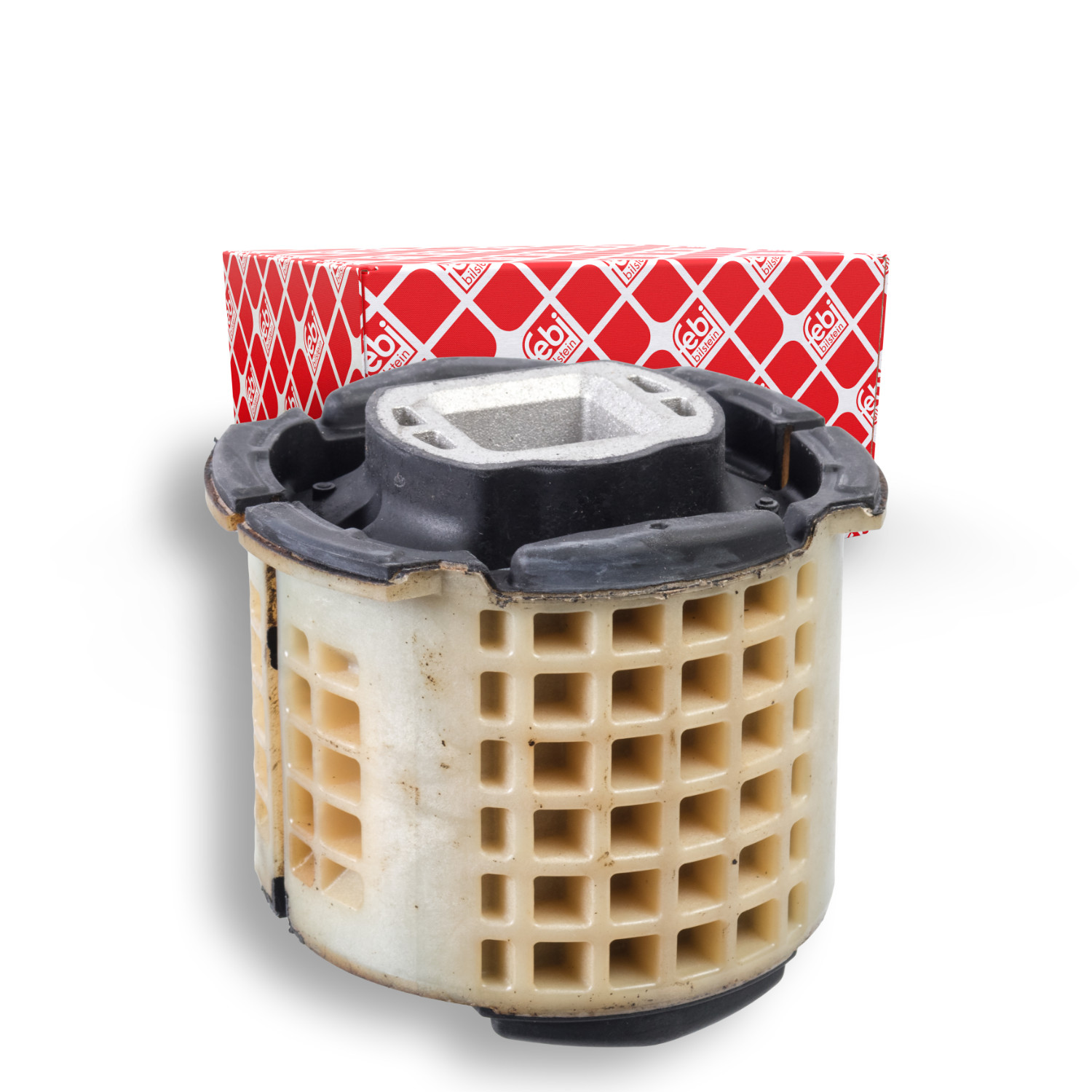 FEBI BILSTEIN Lagerung, Achsk&ouml;rper 104881 f&uuml;r BMW, Hinterachse links, vorne