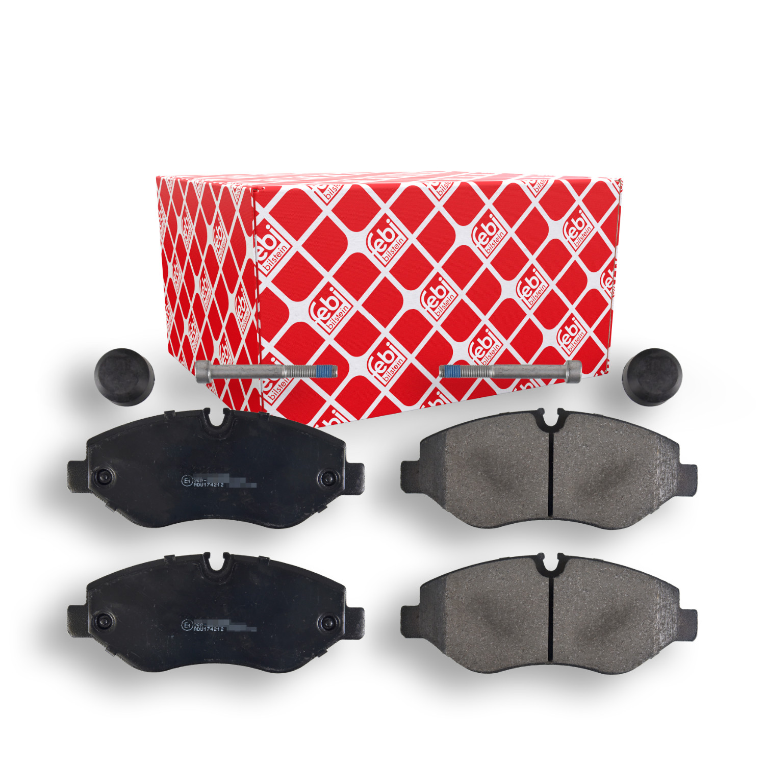 FEBI BILSTEIN Bremsbelagsatz, Scheibenbremse 16710 für MERCEDES-BENZ VW