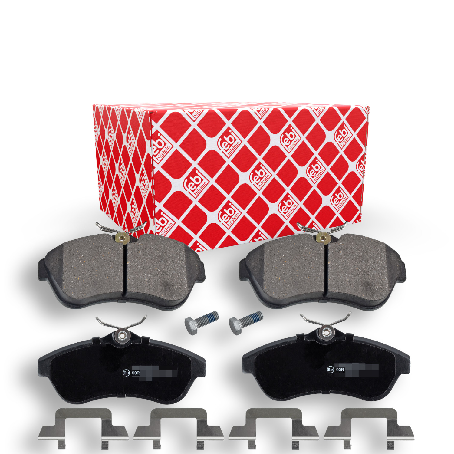FEBI BILSTEIN Bremsbelagsatz, Scheibenbremse 16591 f&uuml;r CITRO&Euml;N, Vorderachse