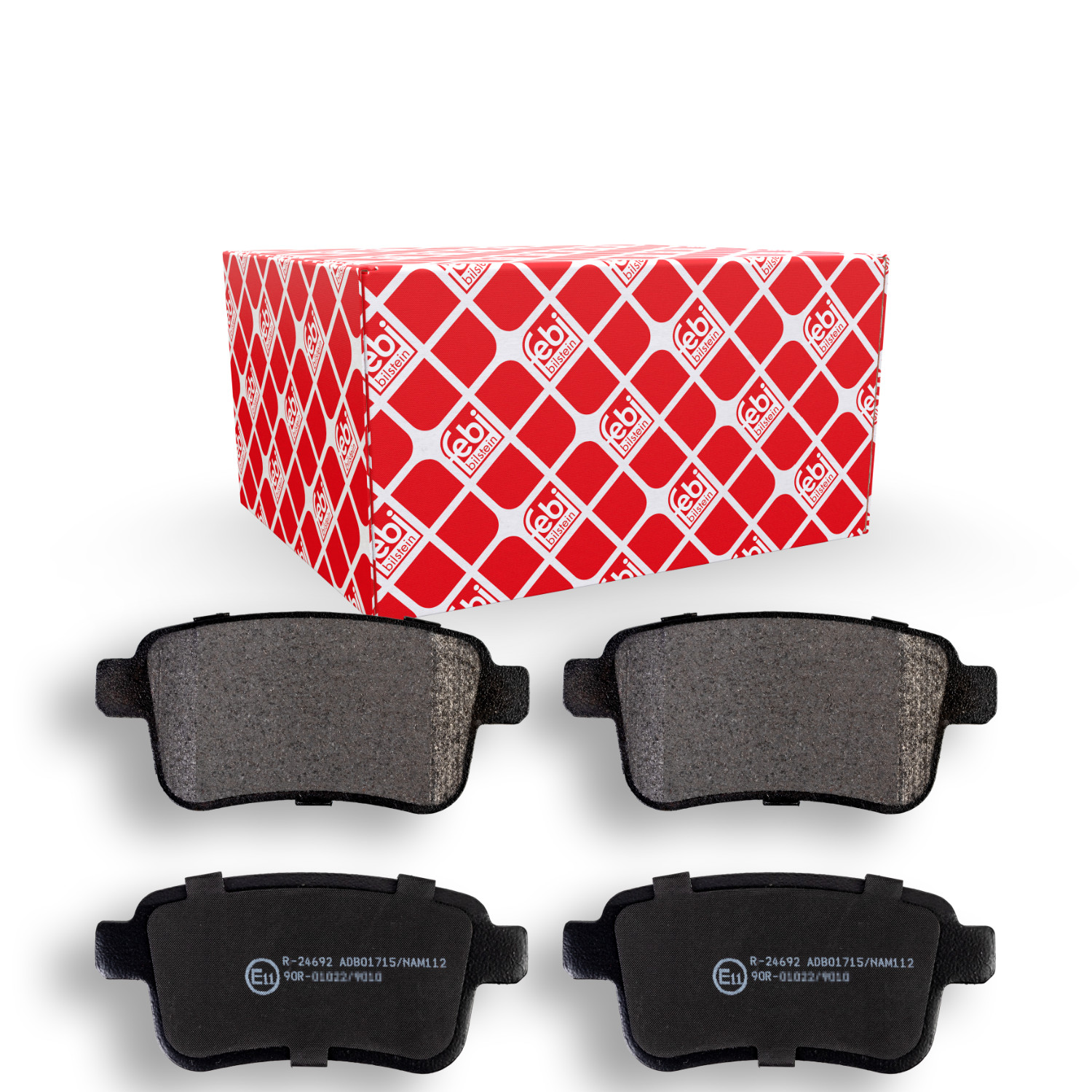 FEBI BILSTEIN Bremsbelagsatz, Scheibenbremse 16897 f&uuml;r MERCEDES-BENZ NISSAN