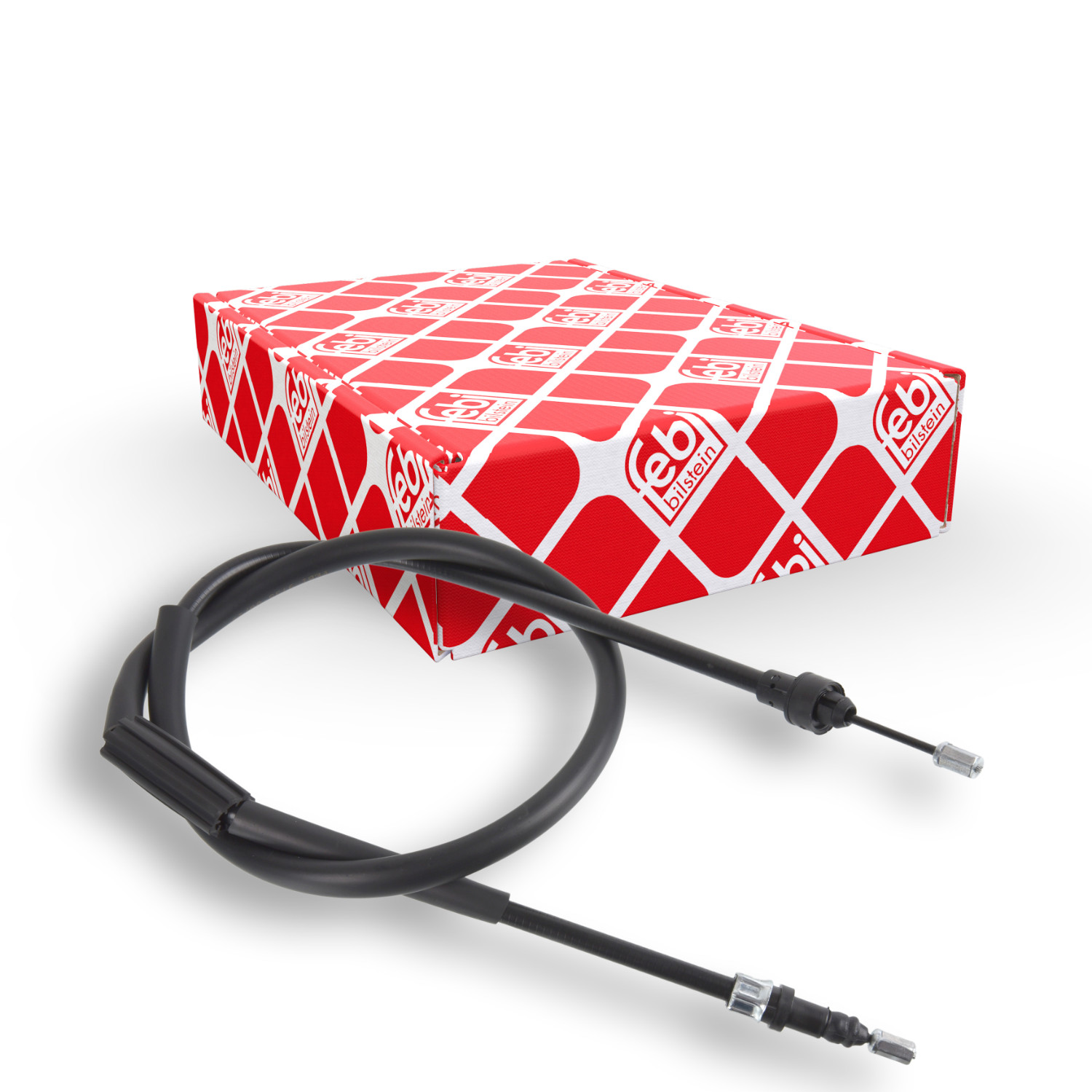 FEBI BILSTEIN Seilzug, Feststellbremse 109496 f&uuml;r RENAULT, hinten links