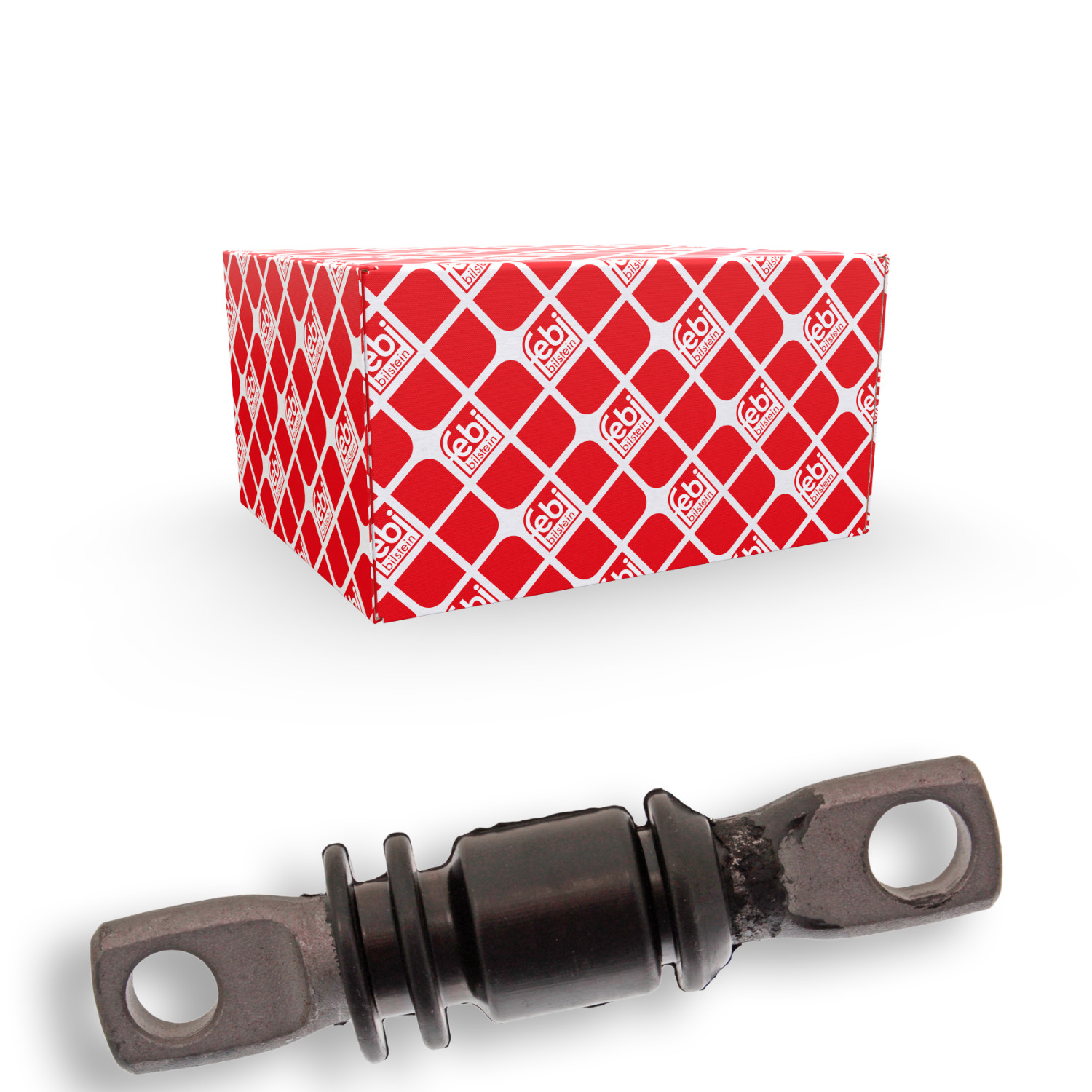 FEBI BILSTEIN Lagerung, Lenker 41591 f&uuml;r HYUNDAI KIA, Vorderachse links, unten