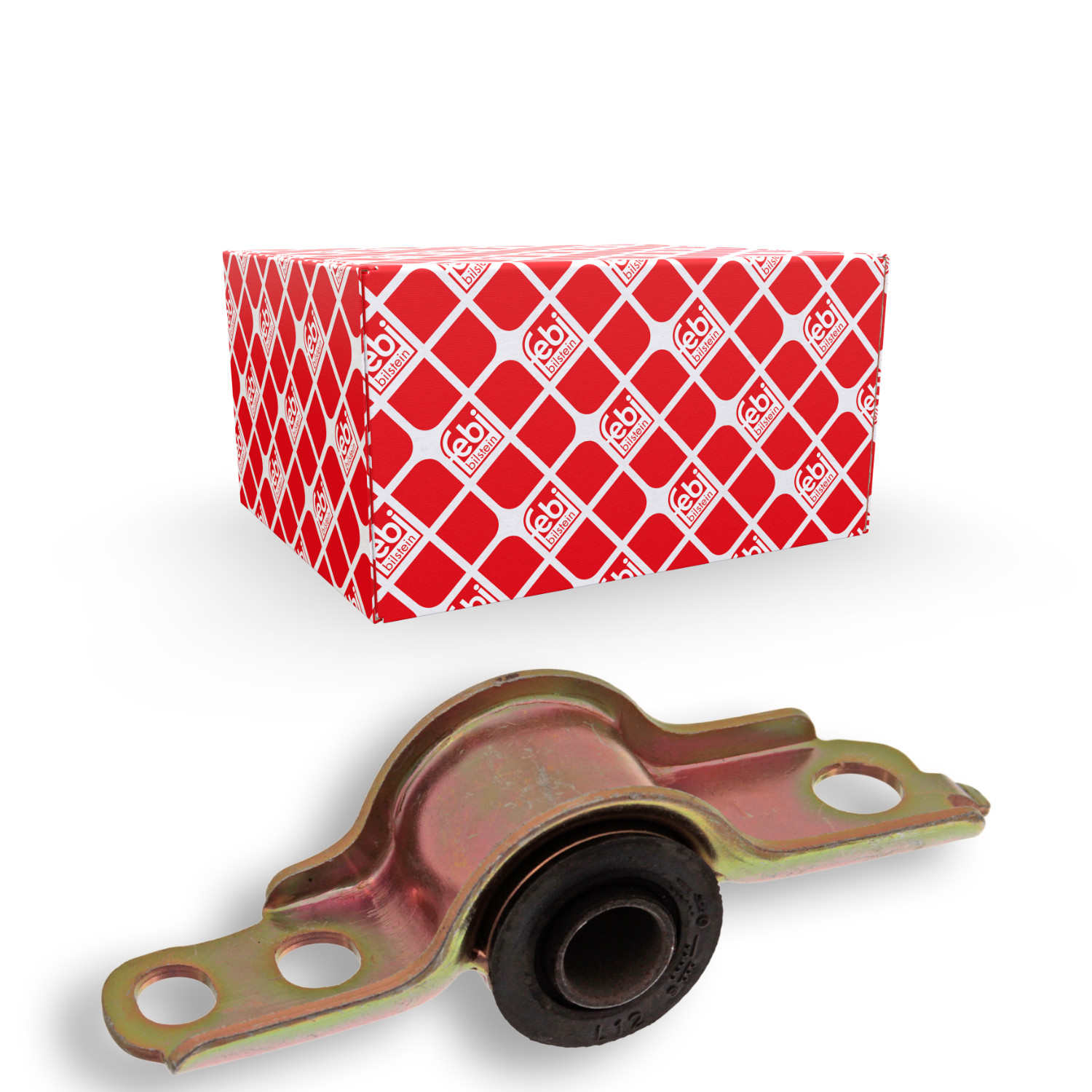 FEBI BILSTEIN Lagerung, Lenker 42323 f&uuml;r MAZDA, Vorderachse unten, hinten links