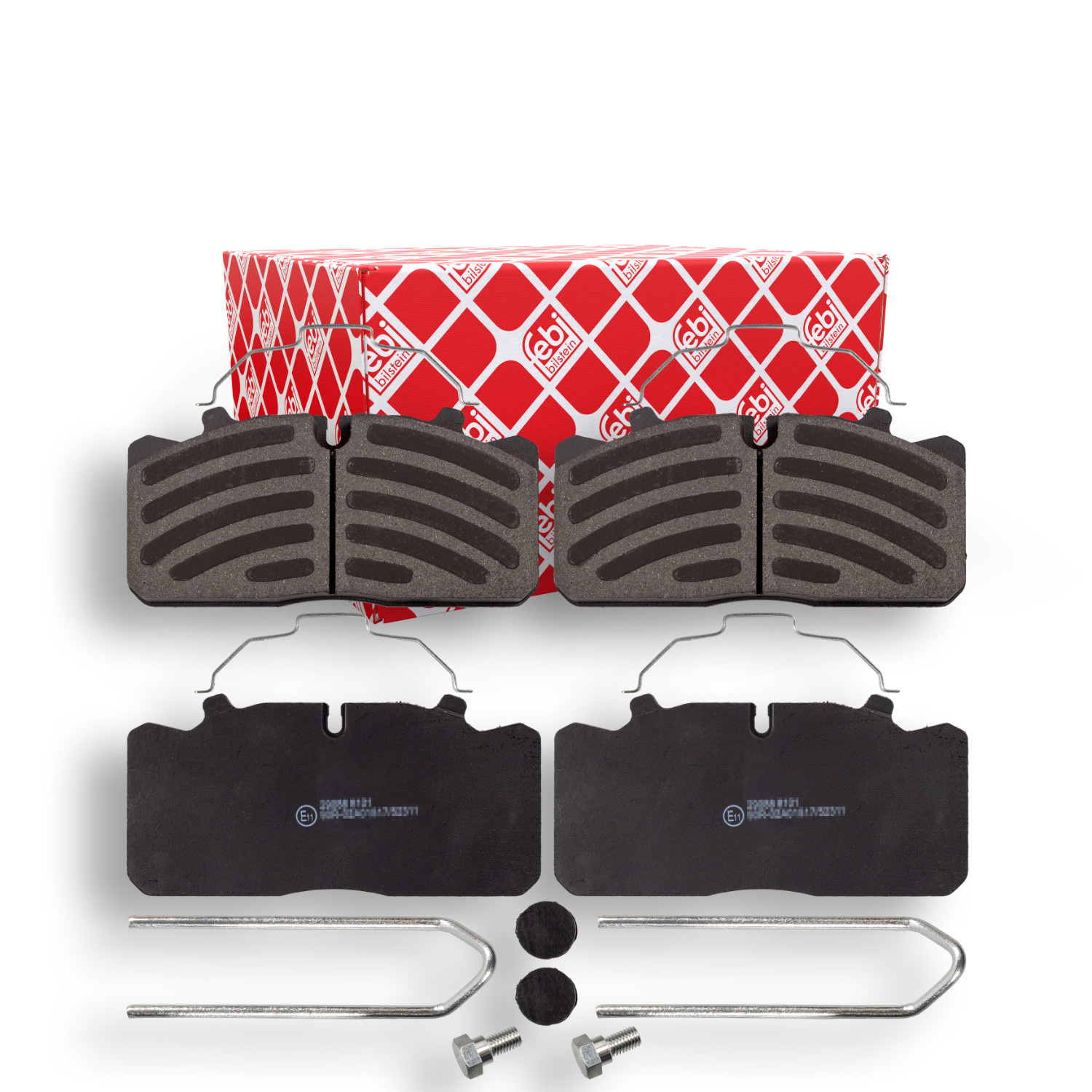 FEBI BILSTEIN Bremsbelagsatz, Scheibenbremse 16564 für DAF IVECO MAN VOLVO KRONE