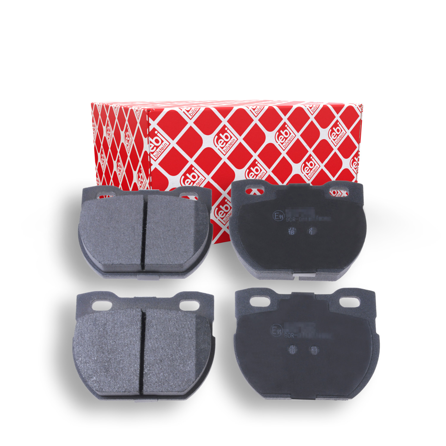 FEBI BILSTEIN Bremsbelagsatz, Scheibenbremse 116117 f&uuml;r LAND ROVER, Hinterachse