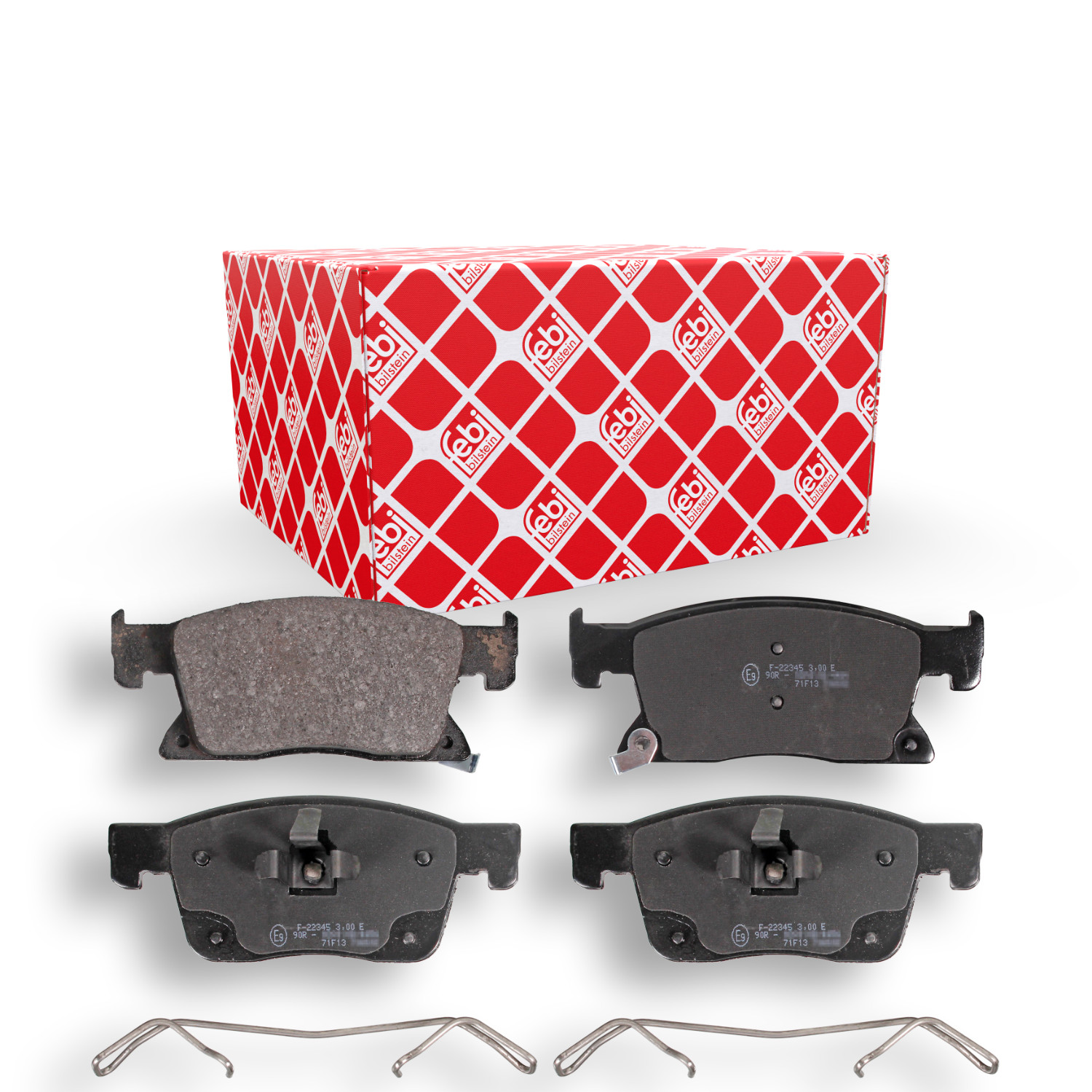 FEBI BILSTEIN Bremsbelagsatz, Scheibenbremse 16914 f&uuml;r OPEL VAUXHALL
