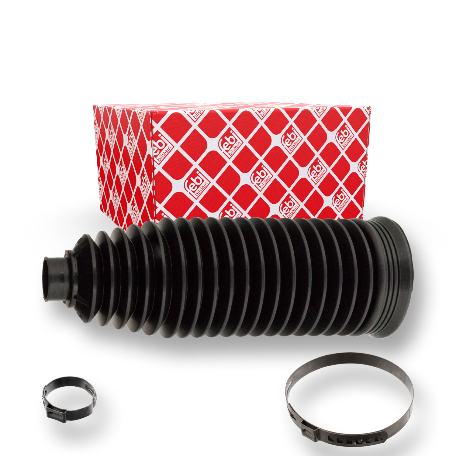 FEBI BILSTEIN Faltenbalgsatz, Lenkung 102114 für AUDI, Vorderachse links