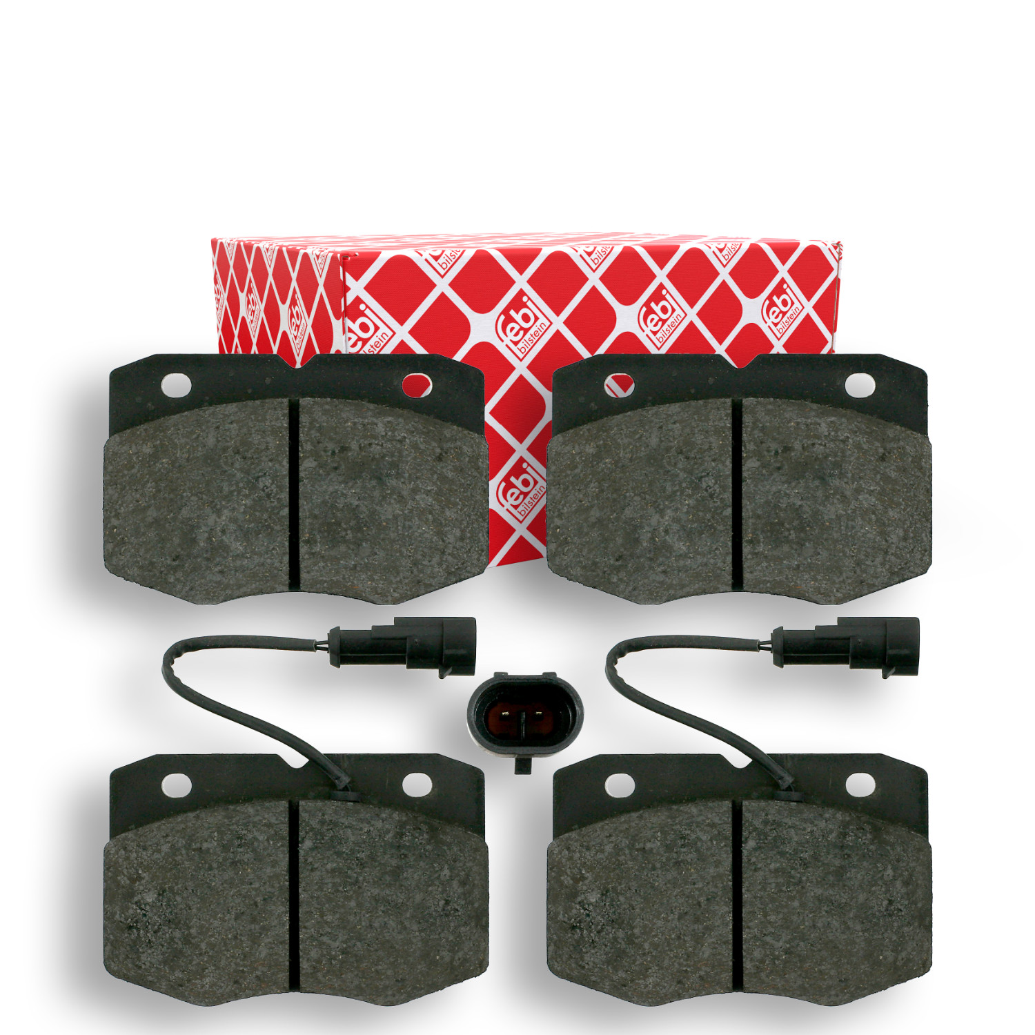 FEBI BILSTEIN Bremsbelagsatz, Scheibenbremse 16347 f&uuml;r IVECO, Vorderachse