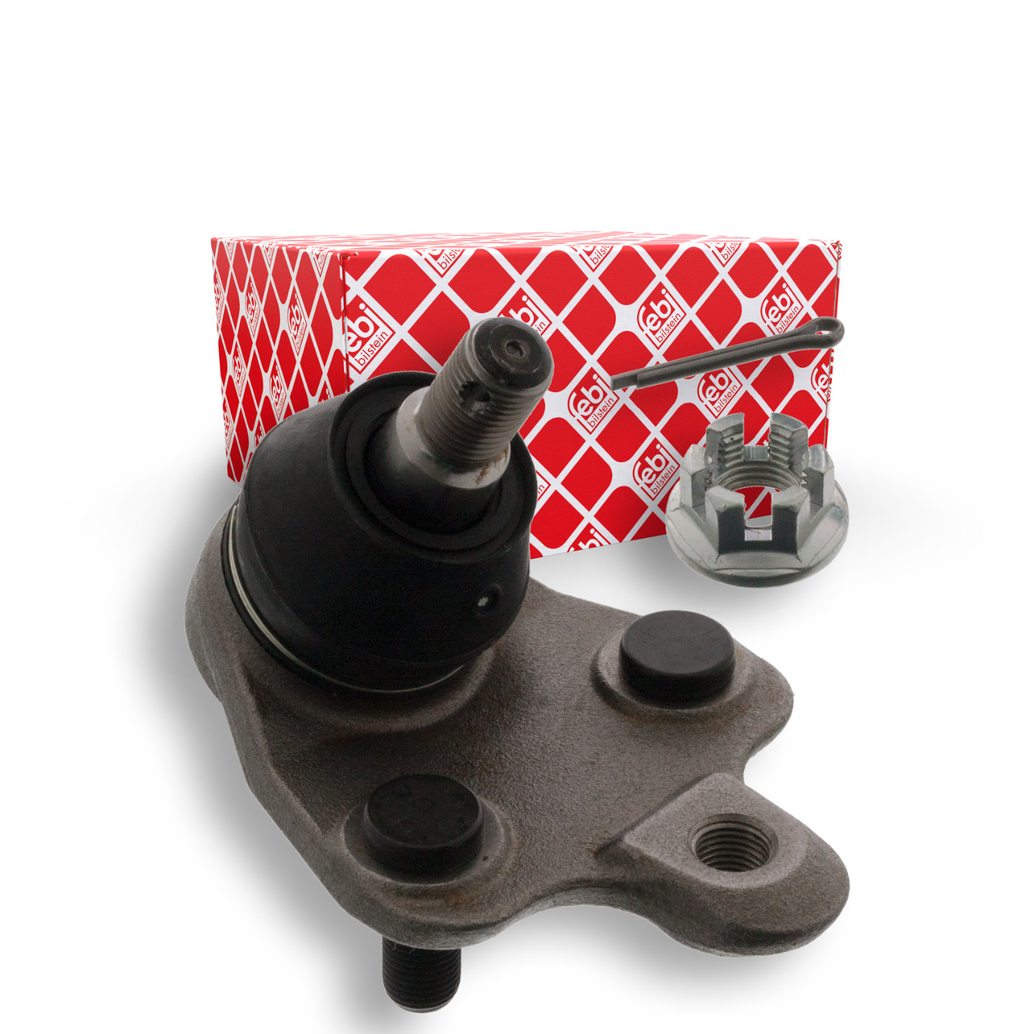 FEBI BILSTEIN Trag-/F&uuml;hrungsgelenk 43055 f&uuml;r TOYOTA, Vorderachse links, unten