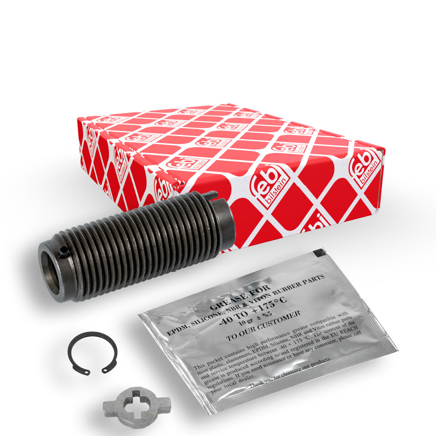 FEBI BILSTEIN Schraube, Bremssattel 173090 f&uuml;r DAF RENAULT TRUCKS, rechts