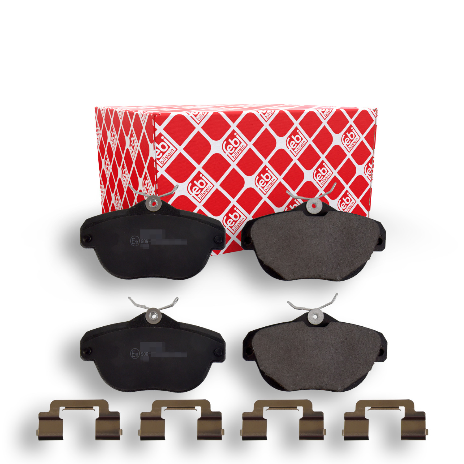 FEBI BILSTEIN Bremsbelagsatz, Scheibenbremse 16835 f&uuml;r CITRO&Euml;N, Hinterachse