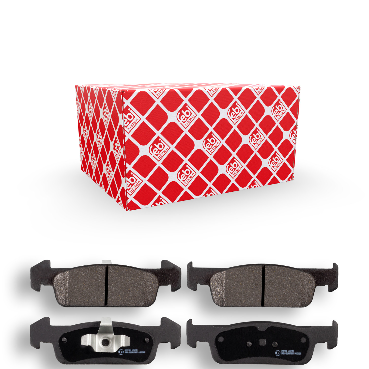 FEBI BILSTEIN Bremsbelagsatz, Scheibenbremse 16976 f&uuml;r RENAULT DACIA