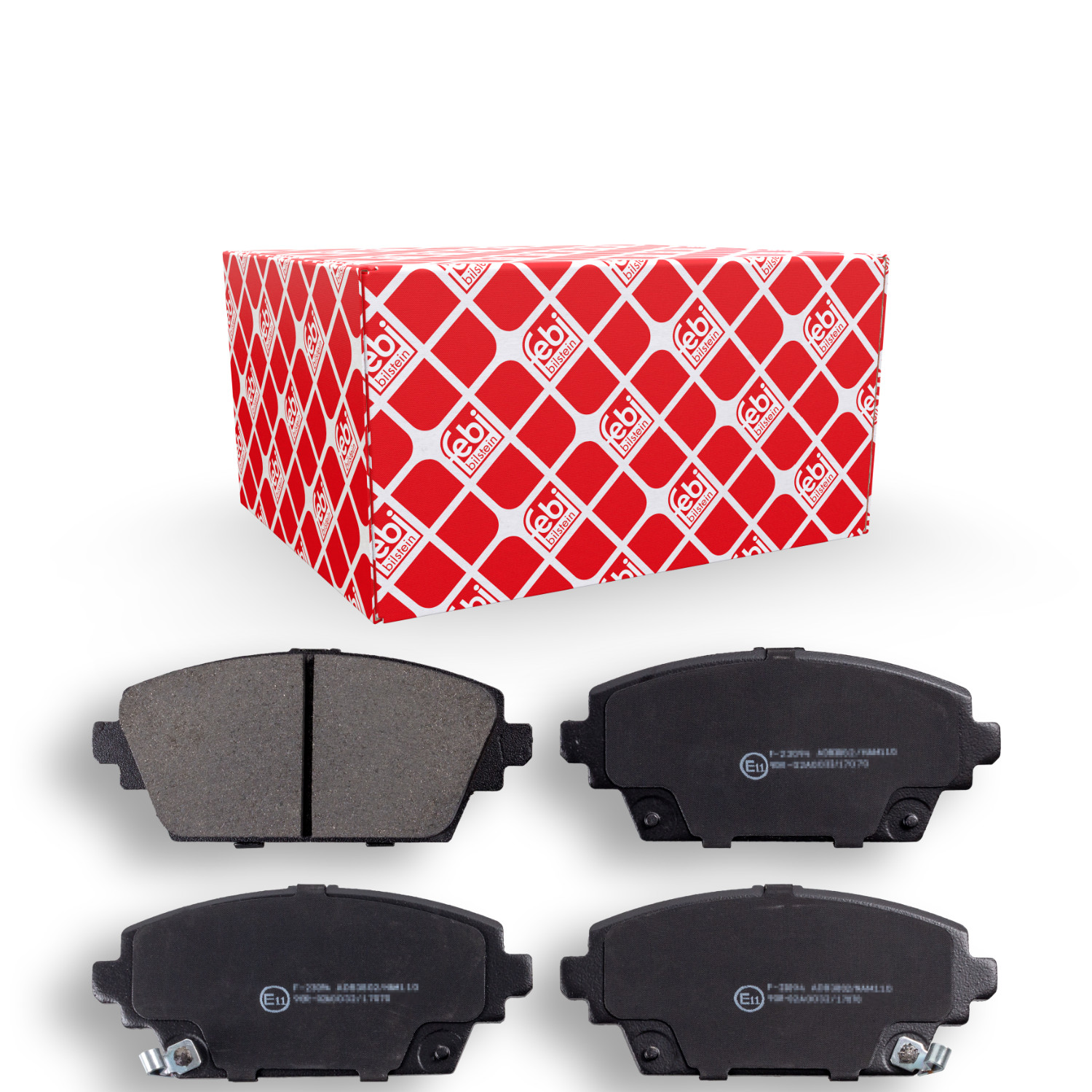 FEBI BILSTEIN Bremsbelagsatz, Scheibenbremse 16389 f&uuml;r HONDA MG NISSAN