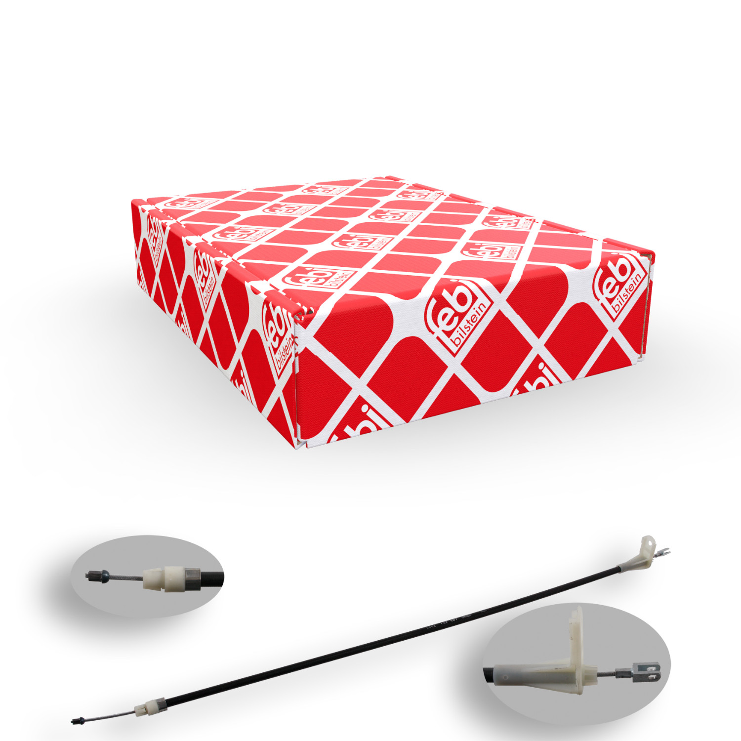 FEBI BILSTEIN Seilzug, Feststellbremse 22675 f&uuml;r MERCEDES-BENZ, hinten rechts