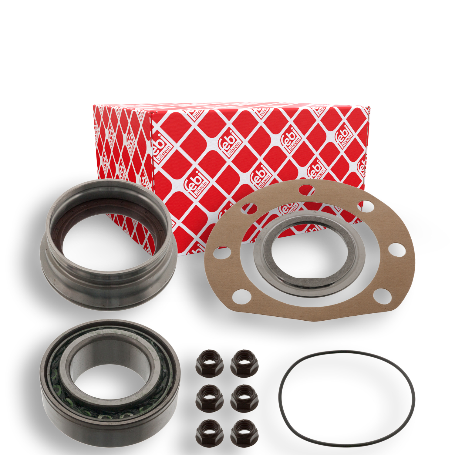 FEBI BILSTEIN Radlagersatz 04284 f&uuml;r MERCEDES-BENZ, Hinterachse links