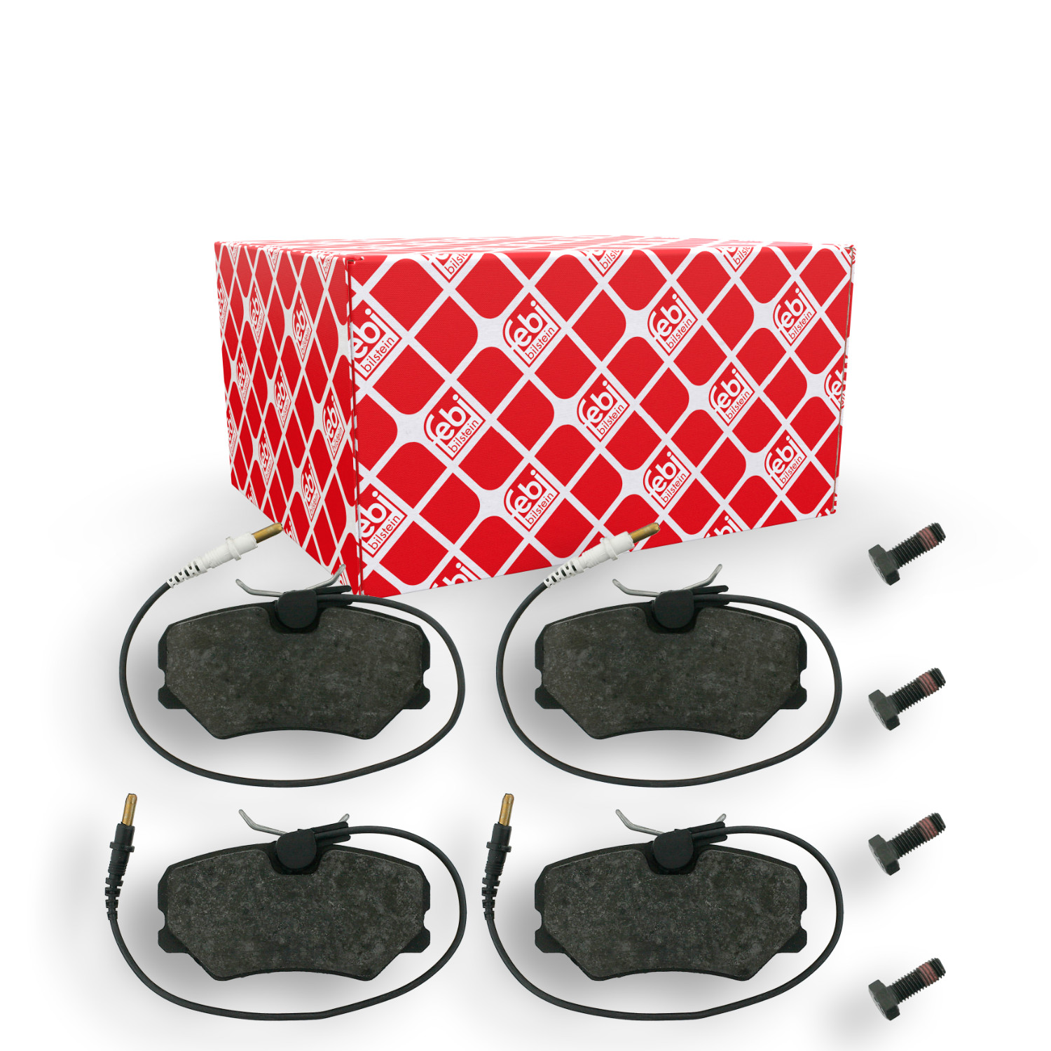 FEBI BILSTEIN Bremsbelagsatz, Scheibenbremse 16258 f&uuml;r CITRO&Euml;N PEUGEOT