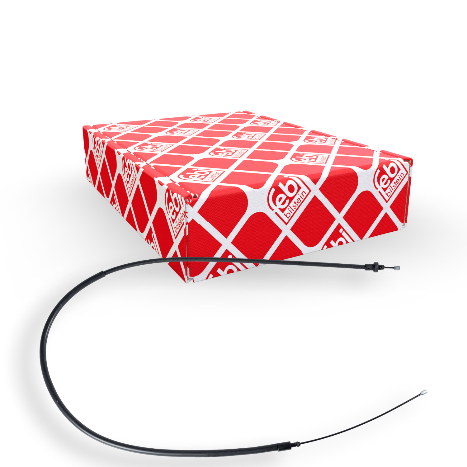 FEBI BILSTEIN Seilzug, Feststellbremse 109234 f&uuml;r CITRO&Euml;N PEUGEOT, hinten links