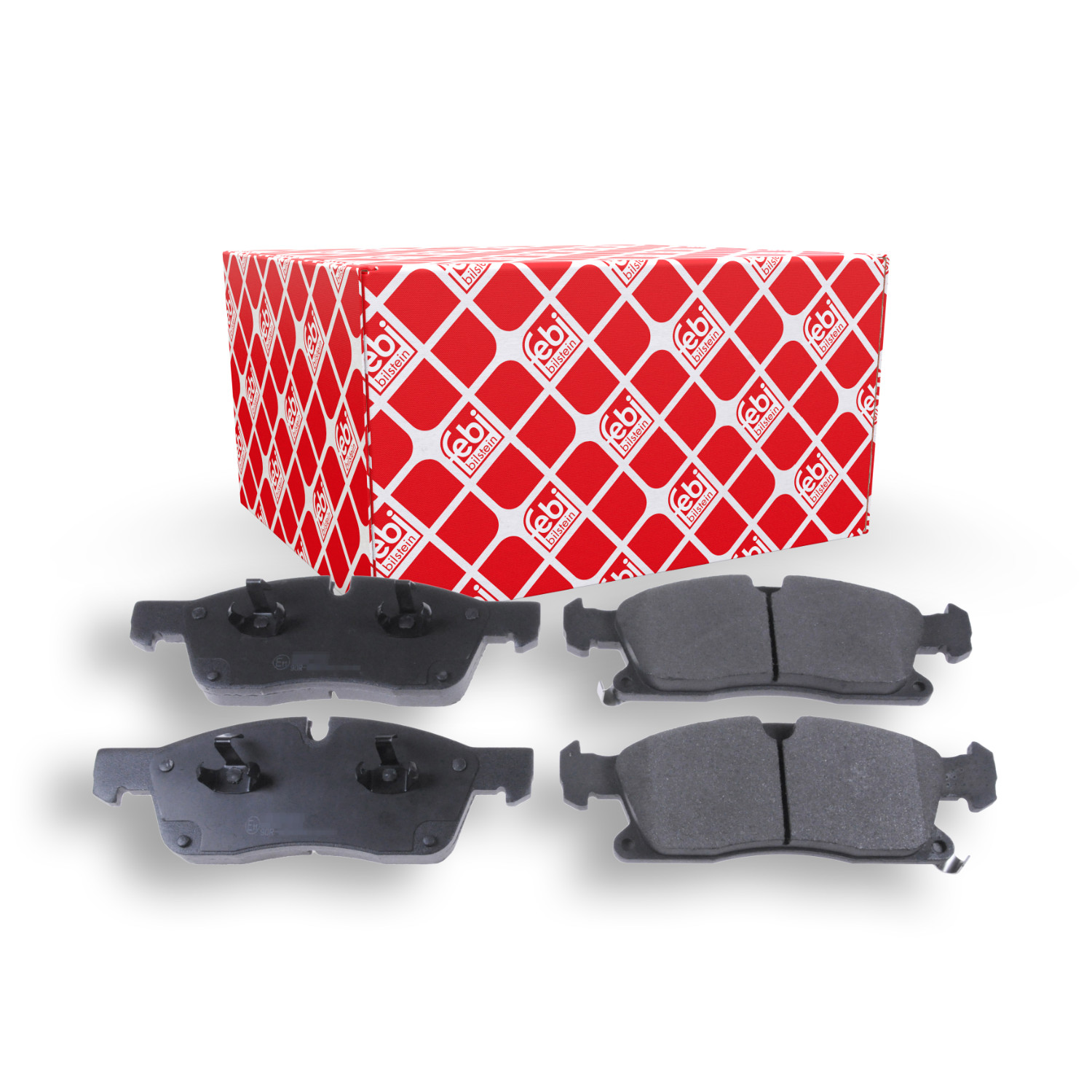 FEBI BILSTEIN Bremsbelagsatz, Scheibenbremse 116307 f&uuml;r DODGE JEEP, Vorderachse