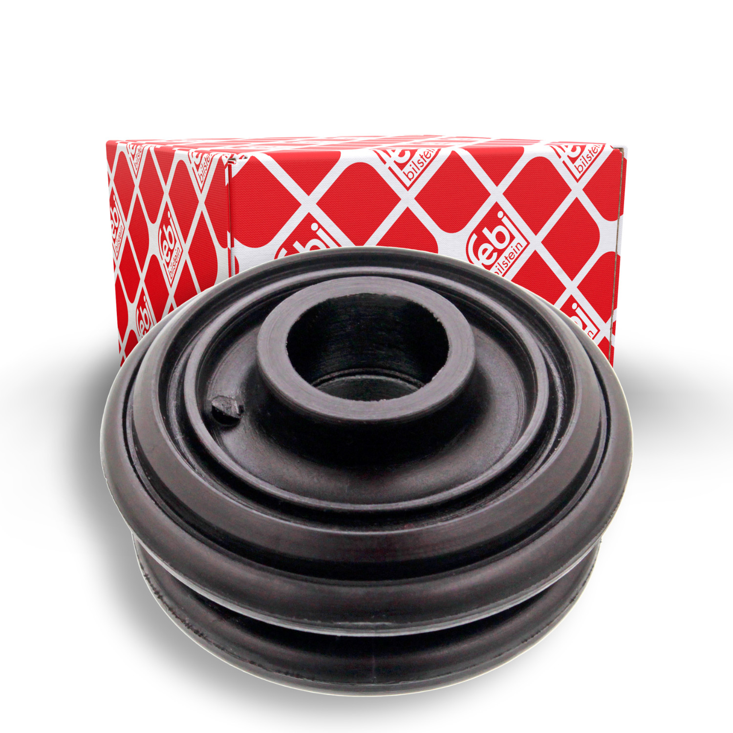 FEBI BILSTEIN Federbeinst&uuml;tzlager 104621 f&uuml;r MITSUBISHI, Hinterachse, unten