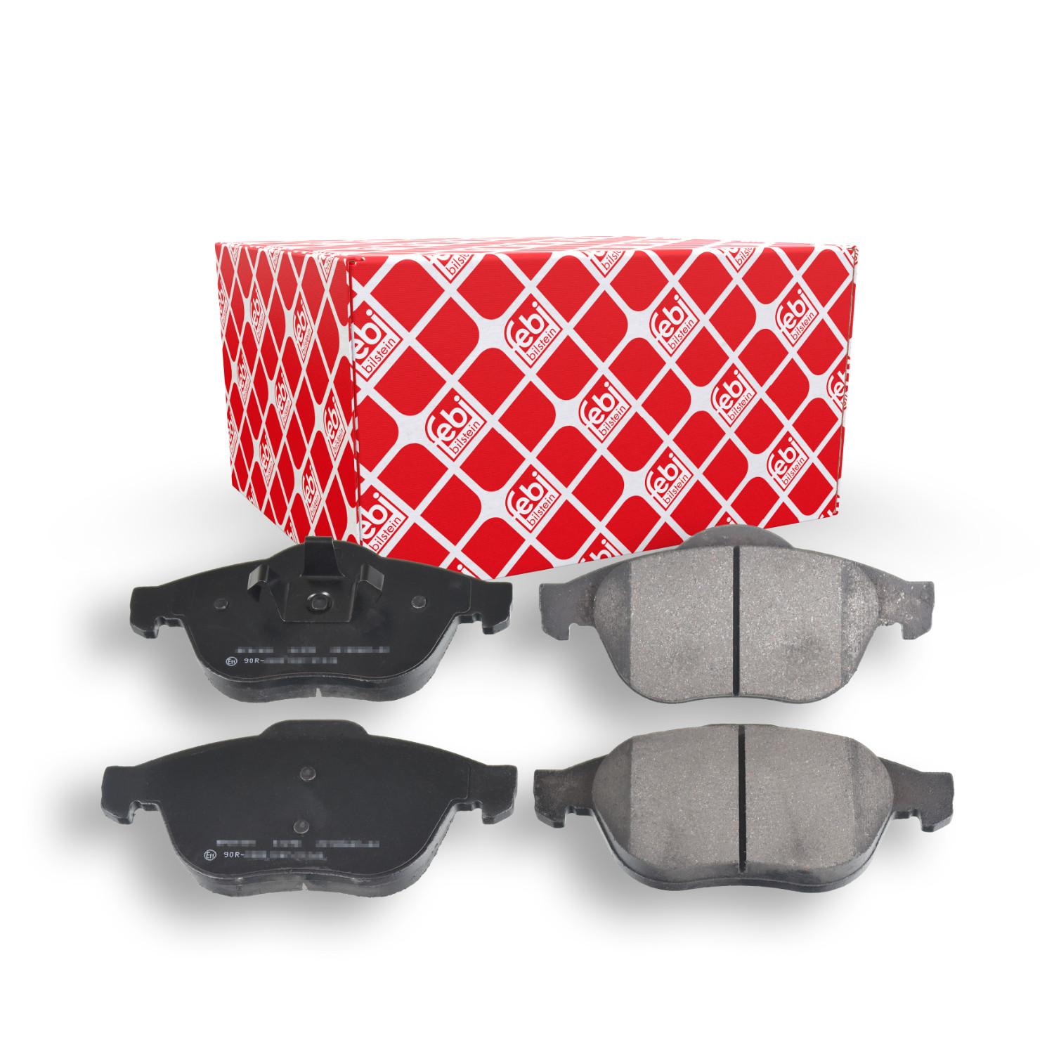 FEBI BILSTEIN Bremsbelagsatz, Scheibenbremse 16427 f&uuml;r RENAULT, Vorderachse